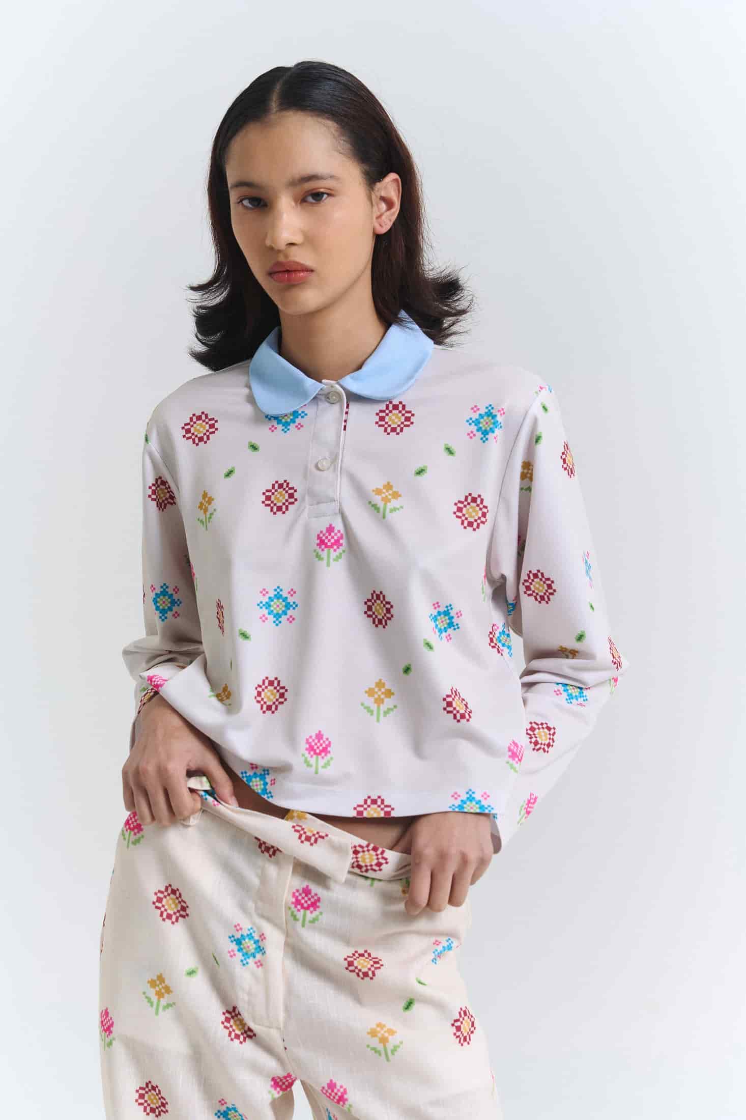 GLITCH MAXI POLO - miniatura 1