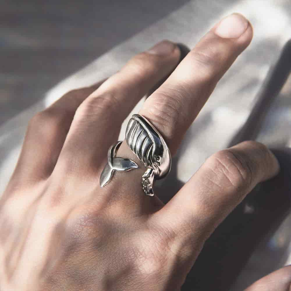 Anillo Ballena Jorobada - miniatura 1
