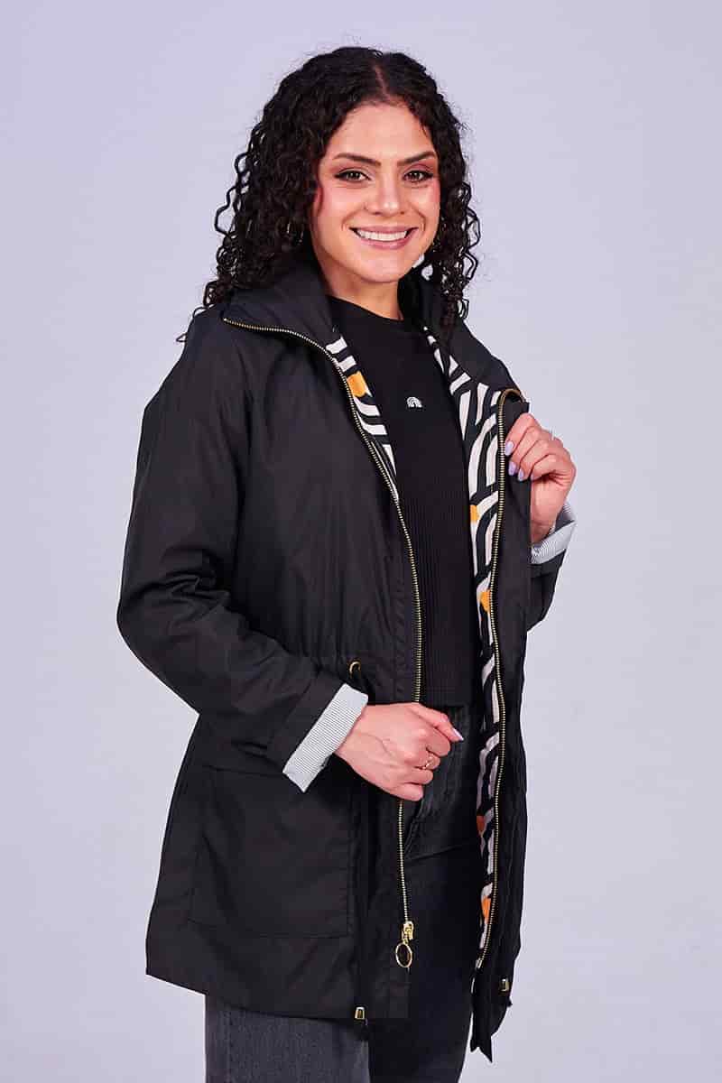 Parka Classic Negro Lluvia - miniatura 1