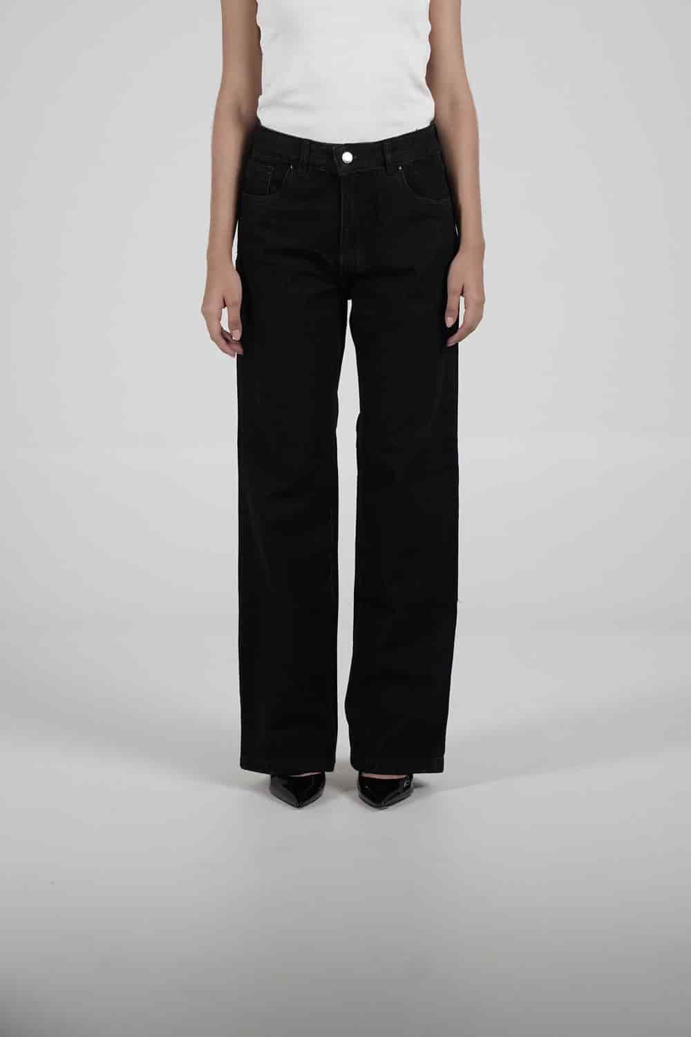 Black Vintage Chunky Jeans - miniatura 4