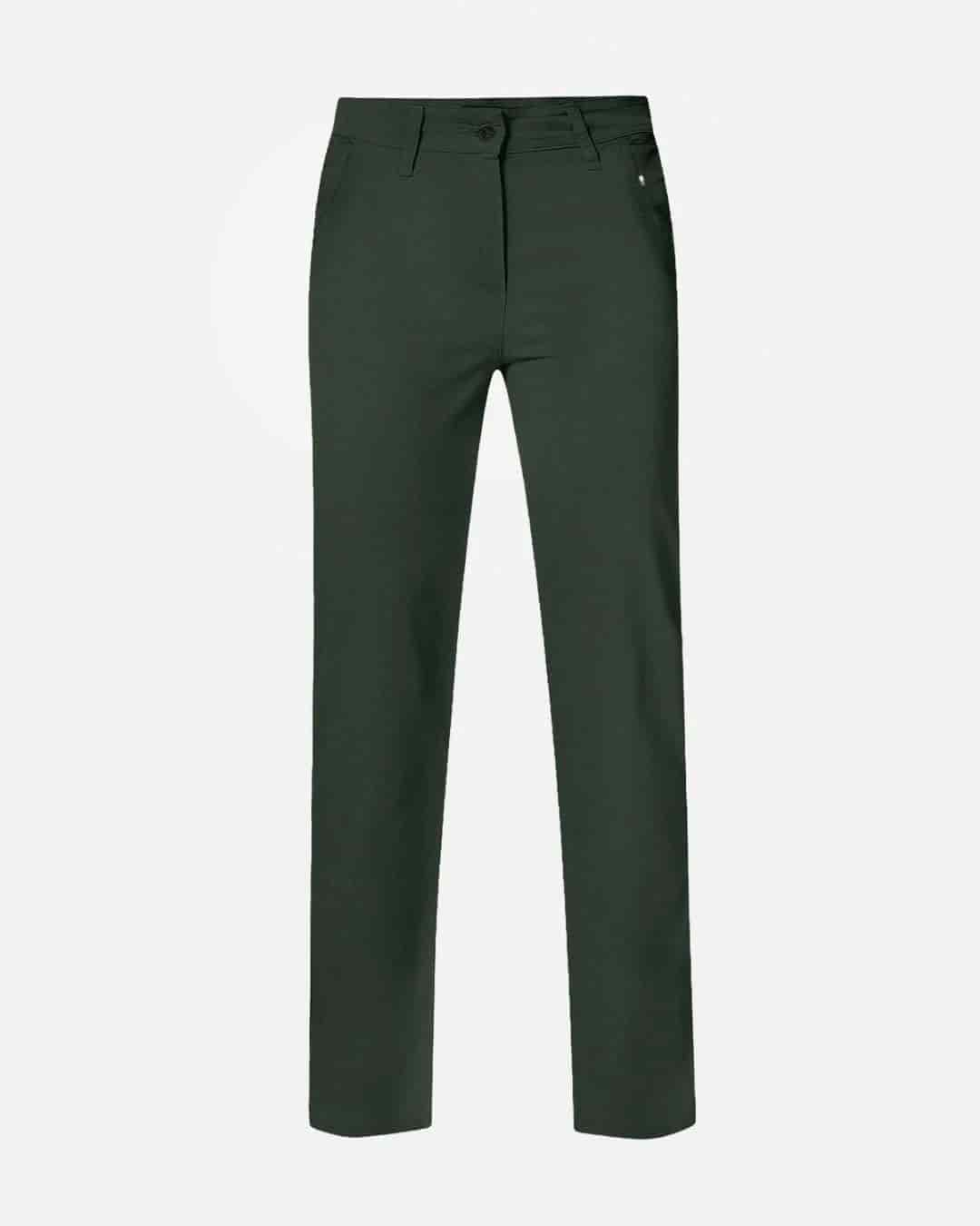 Pantalon Elastico de Mujer Verde Militar - miniatura 4