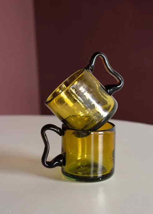 TERTULIA AMBER ESPRESSO CUP SET X4 - miniatura 1