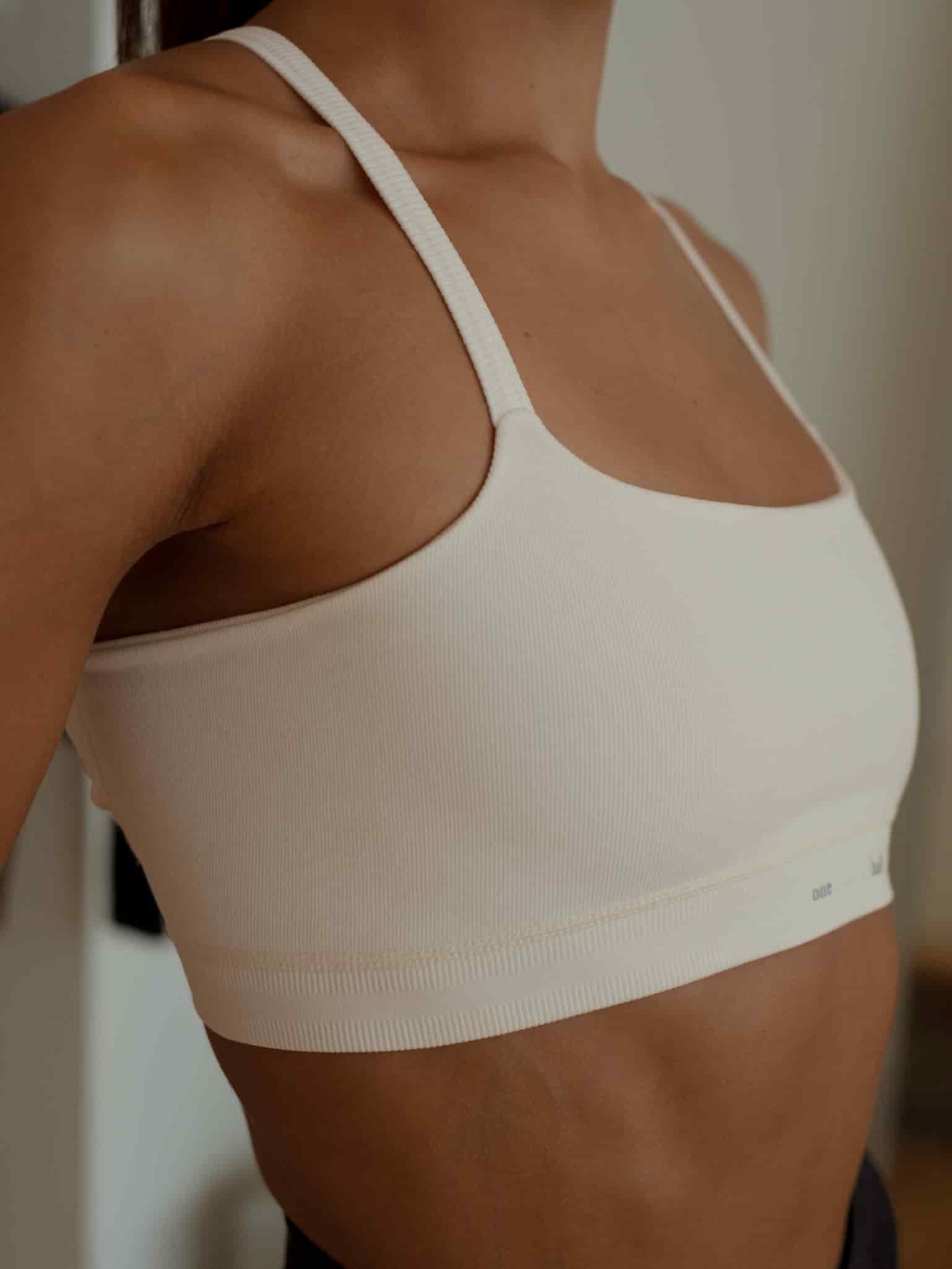 PULSE STRAP SEAMLESS TOP - IVORY - miniatura 6
