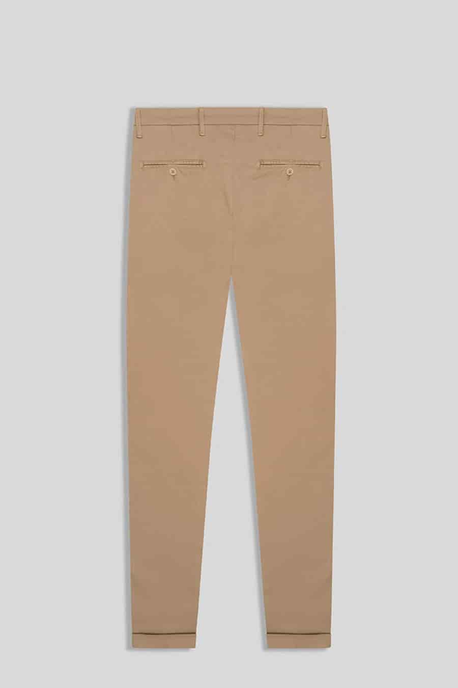 Men's cotton pants beige mauro - miniatura 2