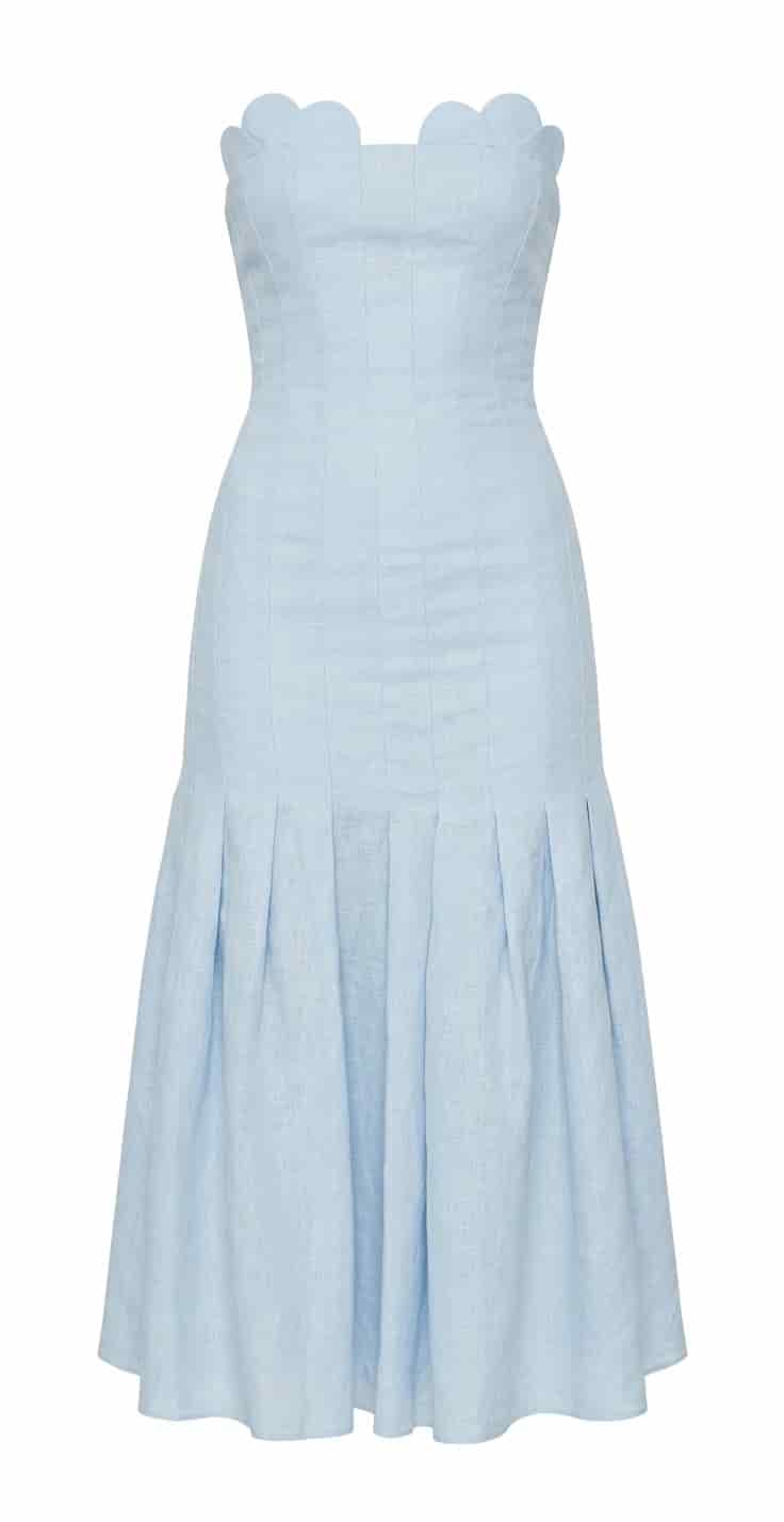 ELEA DRESS ICE BLUE - miniatura 1