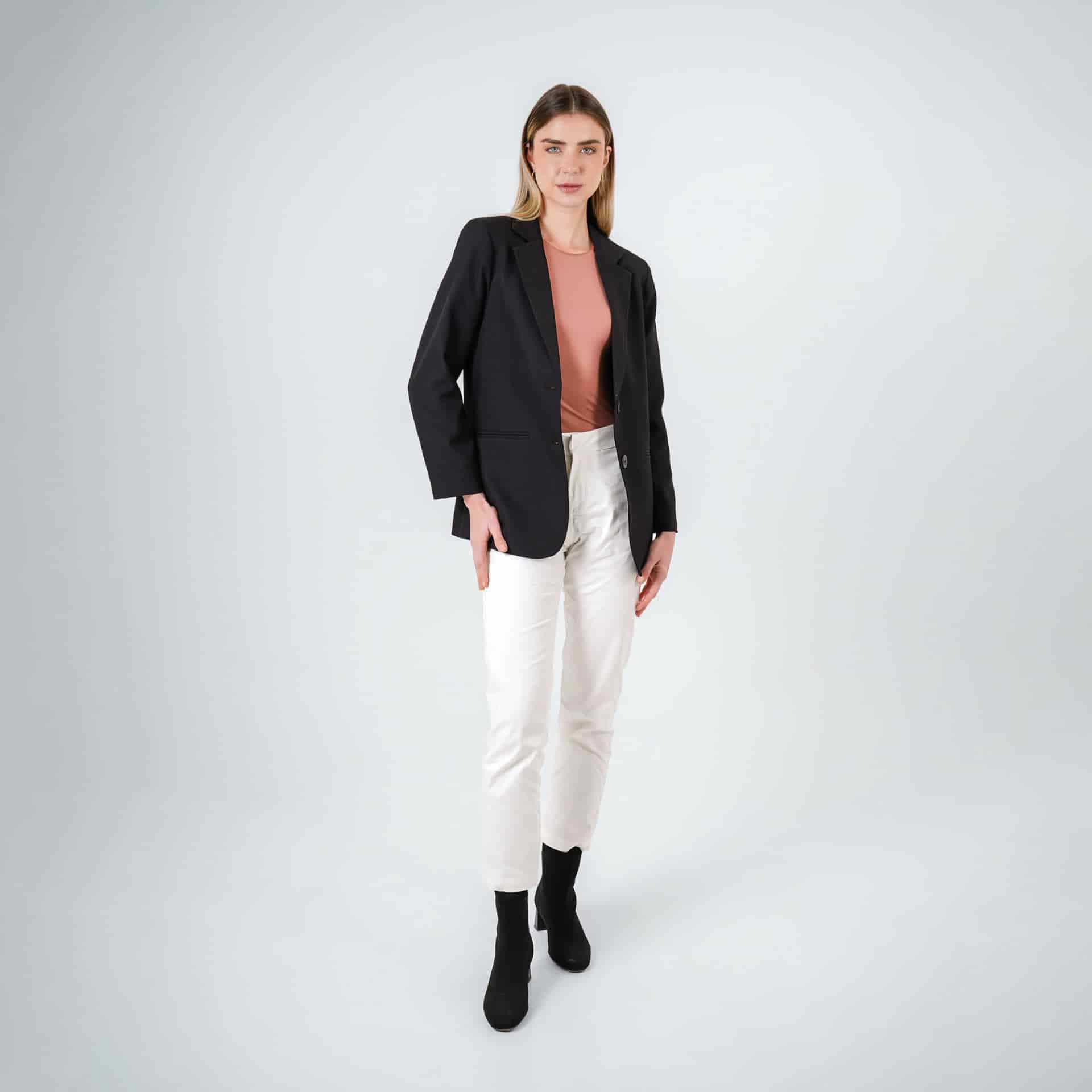 Pantalon Tiro Alto Bota Recta - miniatura 2