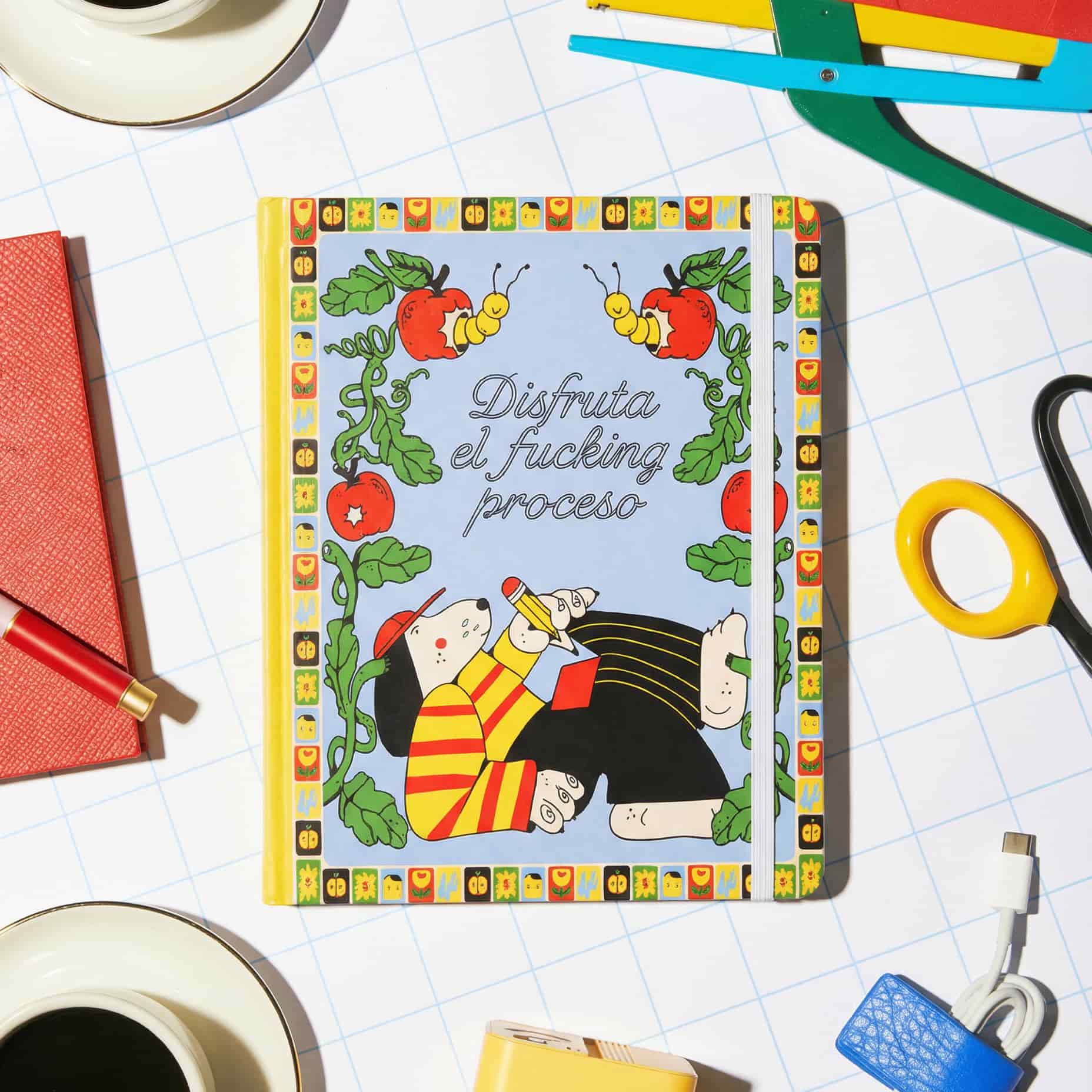 Agenda / Sketchbook “Disfruta el F*cking Proceso” 🍎 - miniatura 1