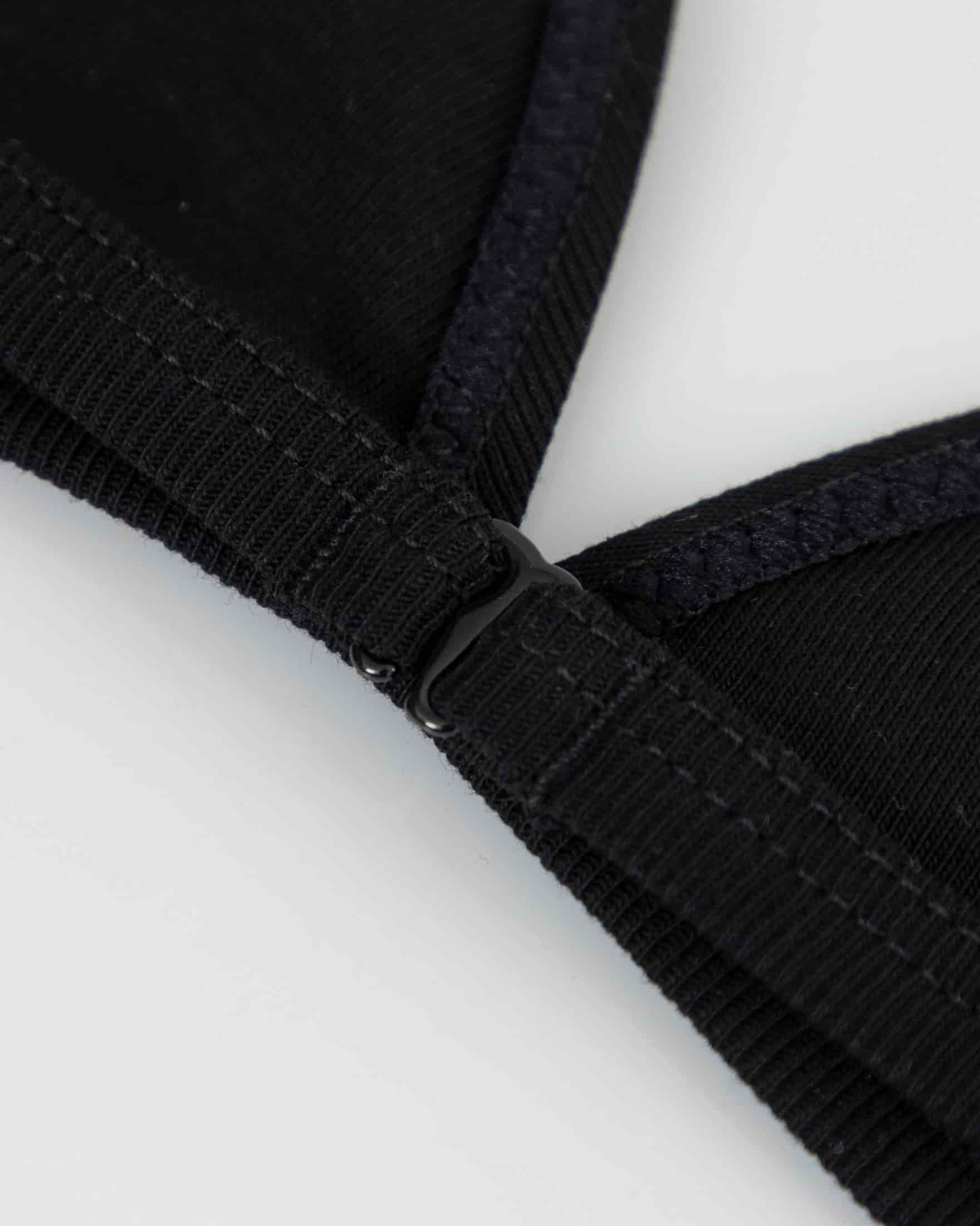Line Undergold Studio Triangle Bralette Top Black - miniatura 6