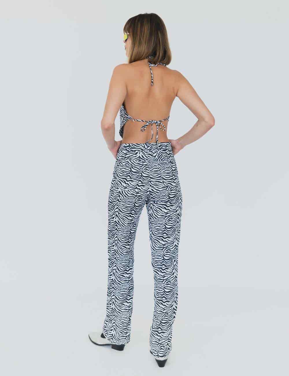 Howdy Top In Zebra - miniatura 3