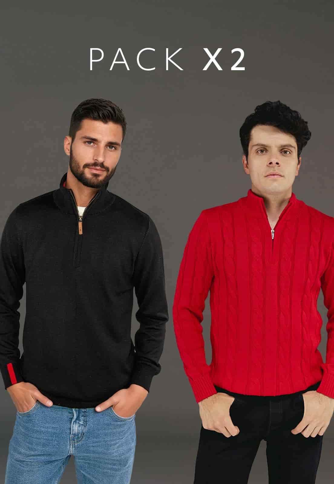 Pack x2 - Camisero Eric y Trenzado - miniatura 1