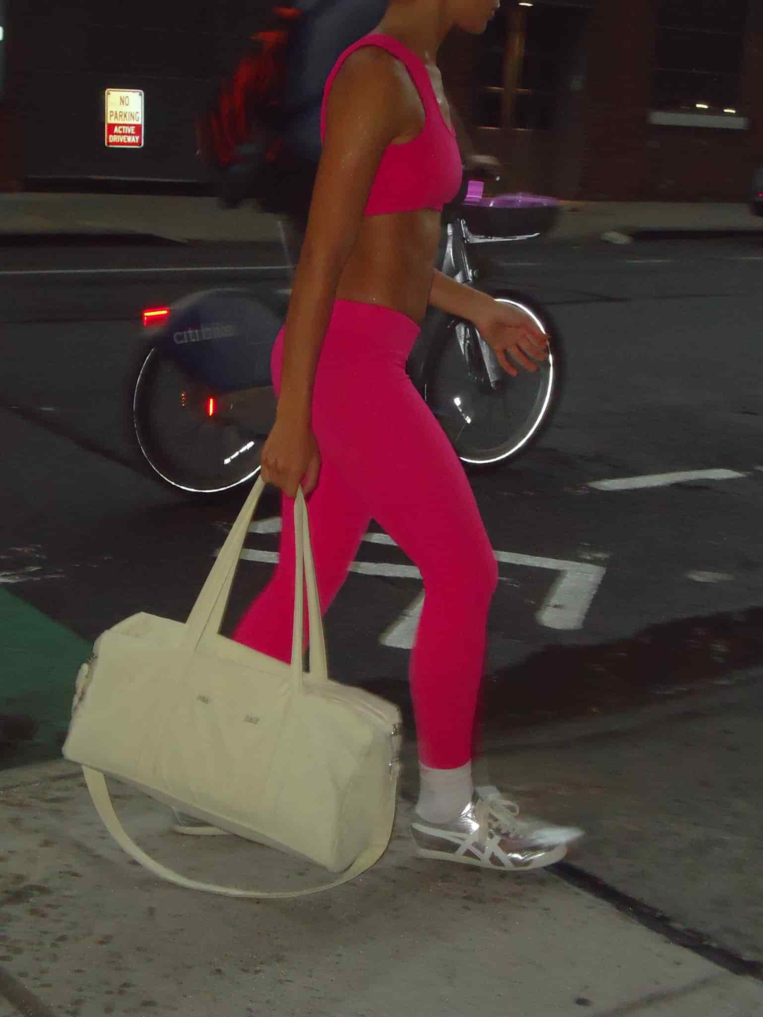 BLAZE SEAMLESS LEGGINGS - FUCSIA - miniatura 7