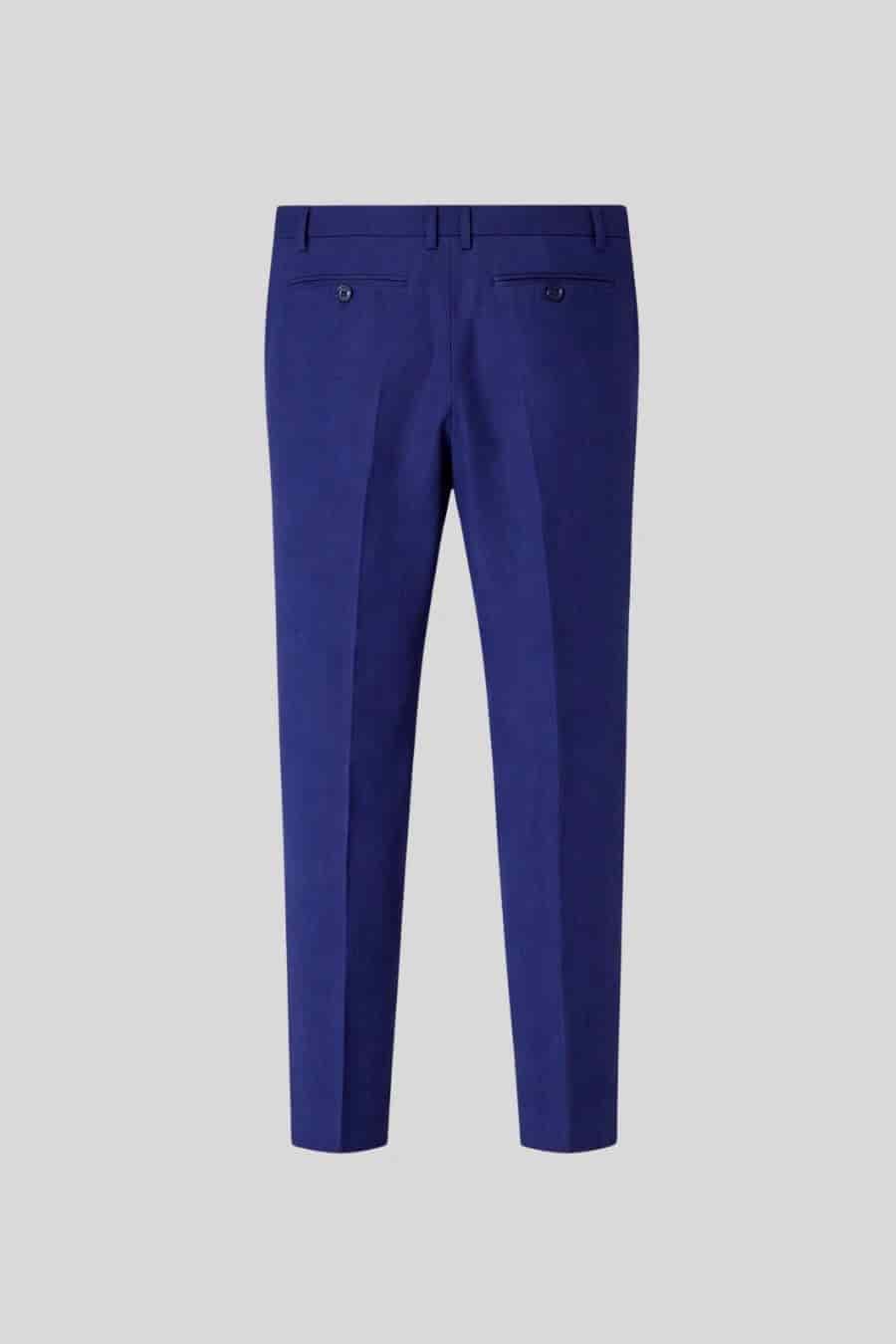 Men's mixed fabric navy vittorio set - miniatura 9