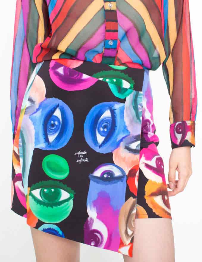 Falda Mini / Present Gazing - miniatura 1
