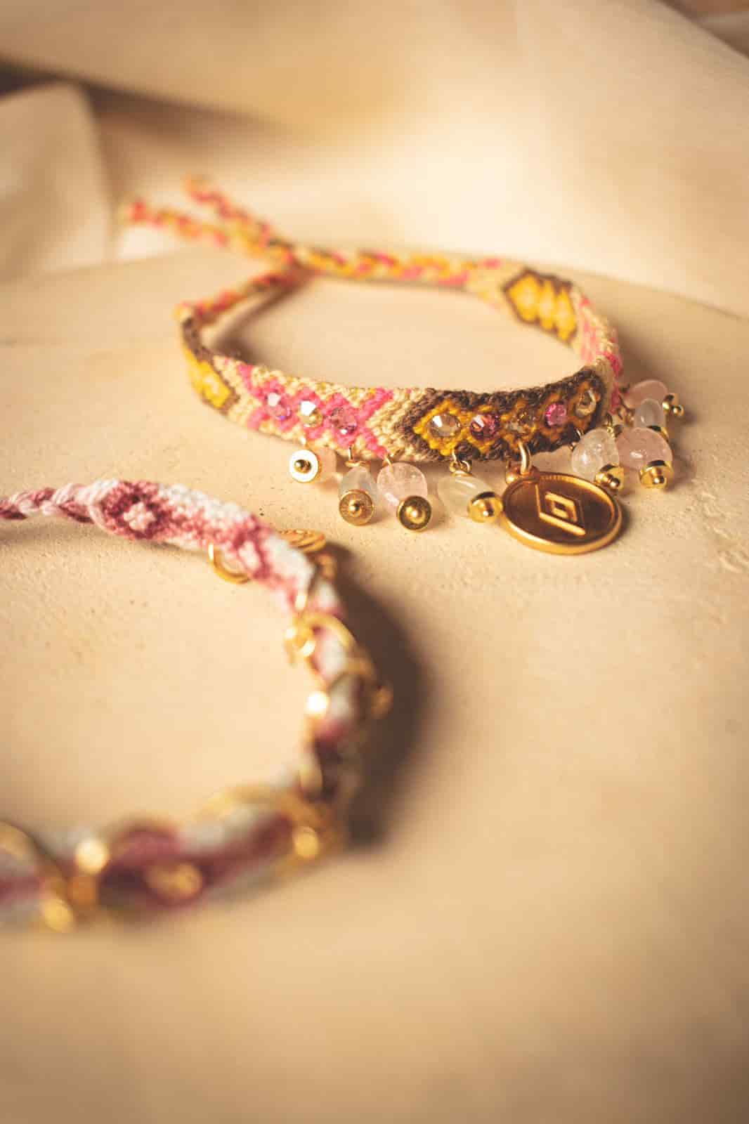 Free Spirit Bracelet with Rings - Vinotinto - miniatura 10
