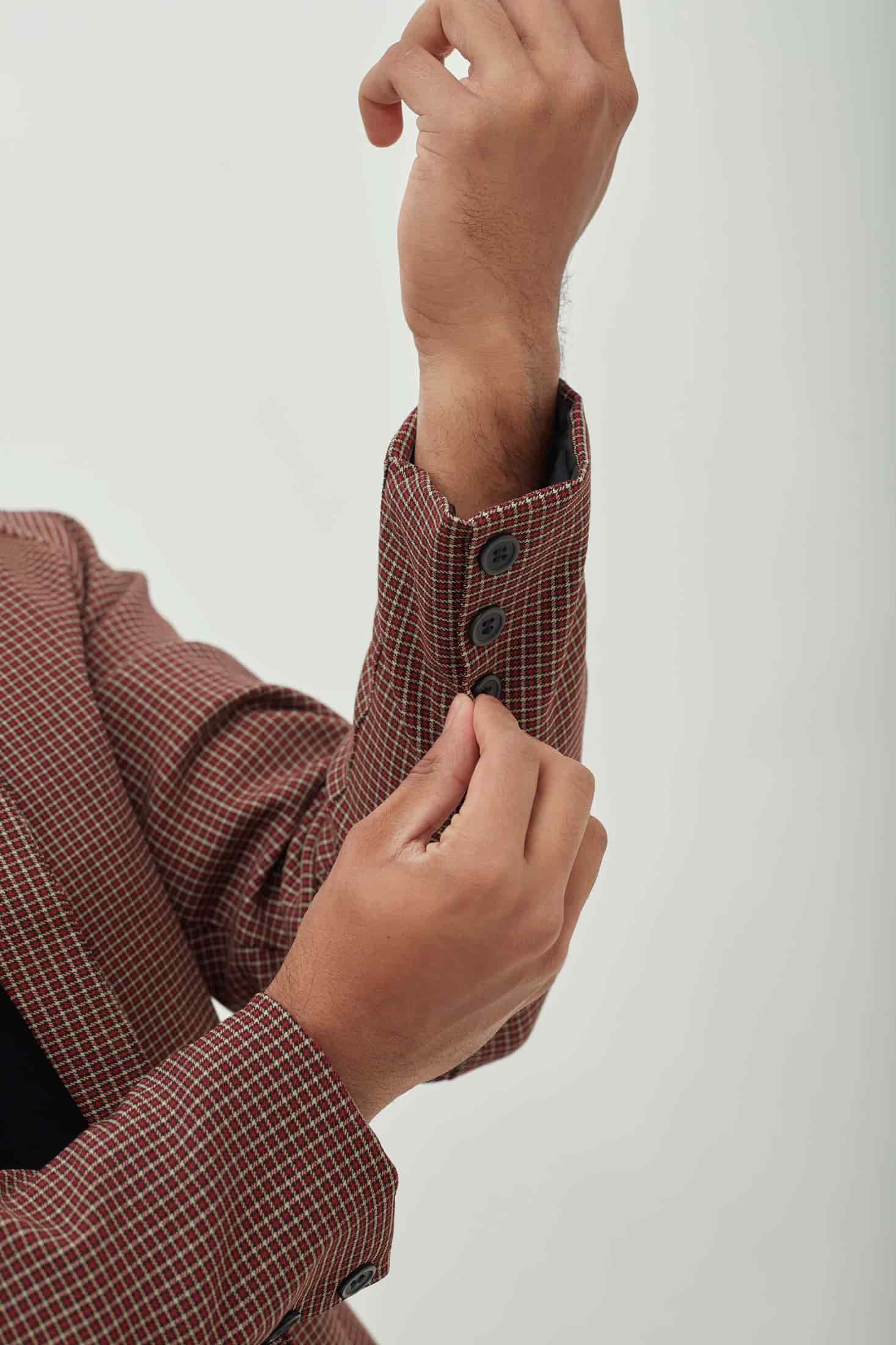 Traje Clásico Essential Vinotinto - miniatura 2