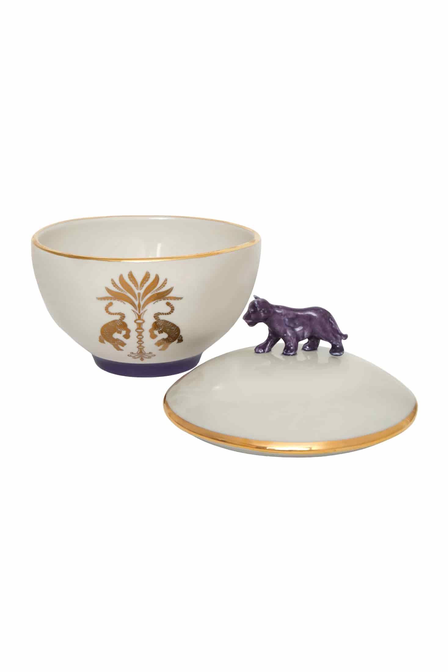 Tiger Bowl / Purple & Gold - miniatura 2