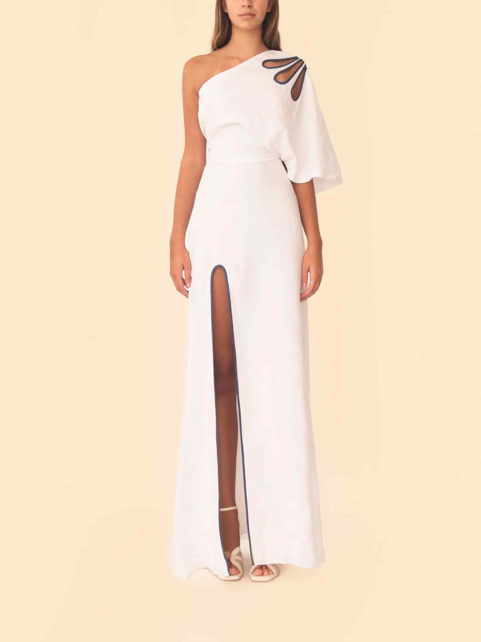 KAIA DRESS IVORY - miniatura 2