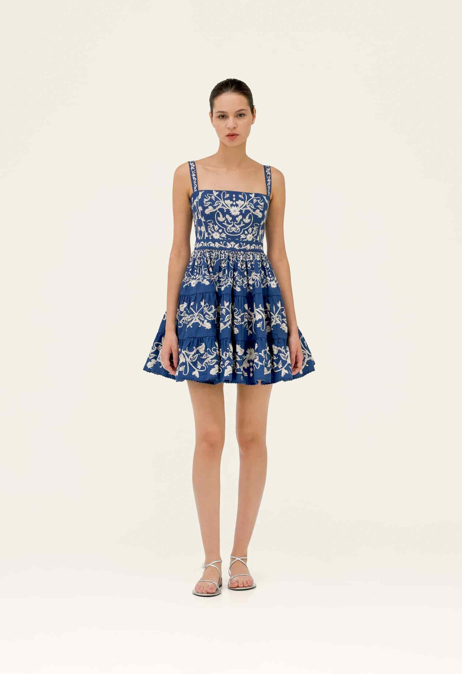 Lima Ribbons Mini Dress - miniatura 1