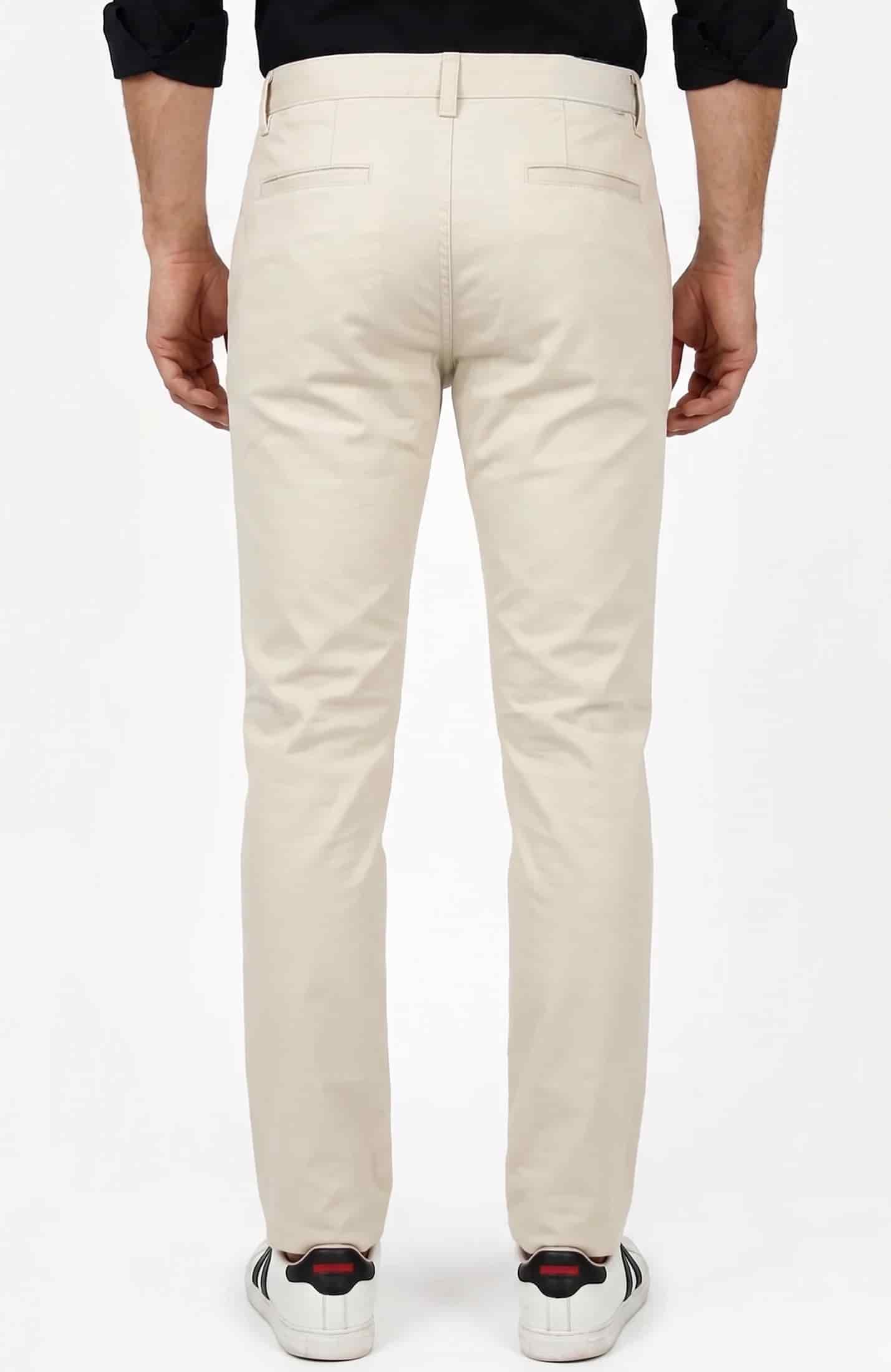 PANTALÓN DRILL CAQUI PARA HOMBRE - miniatura 4
