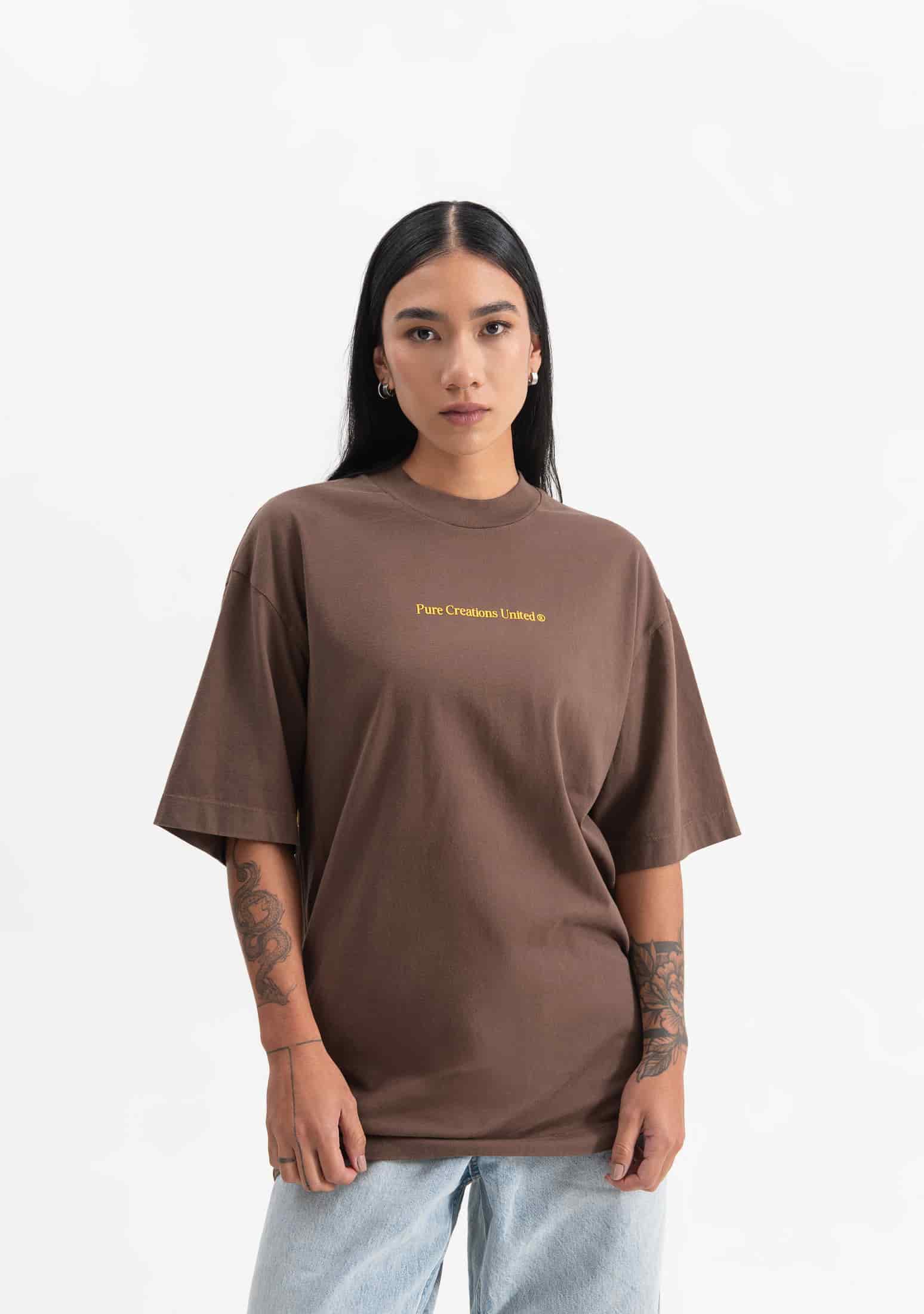 knockout brown t-shirt - miniatura 6