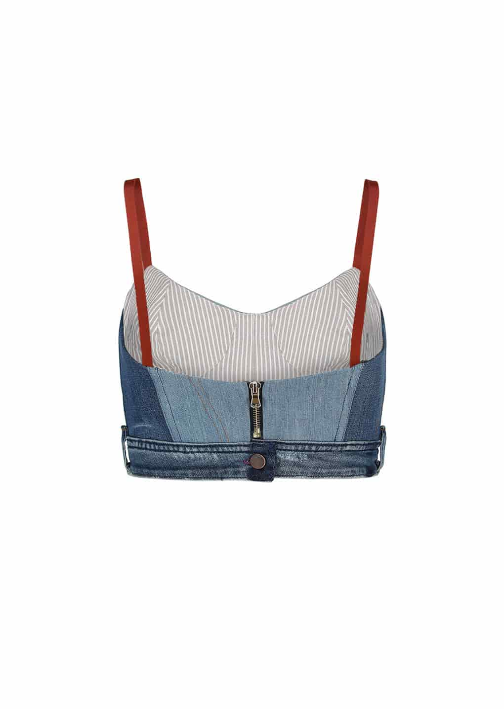 Upcycled Bustier - miniatura 3