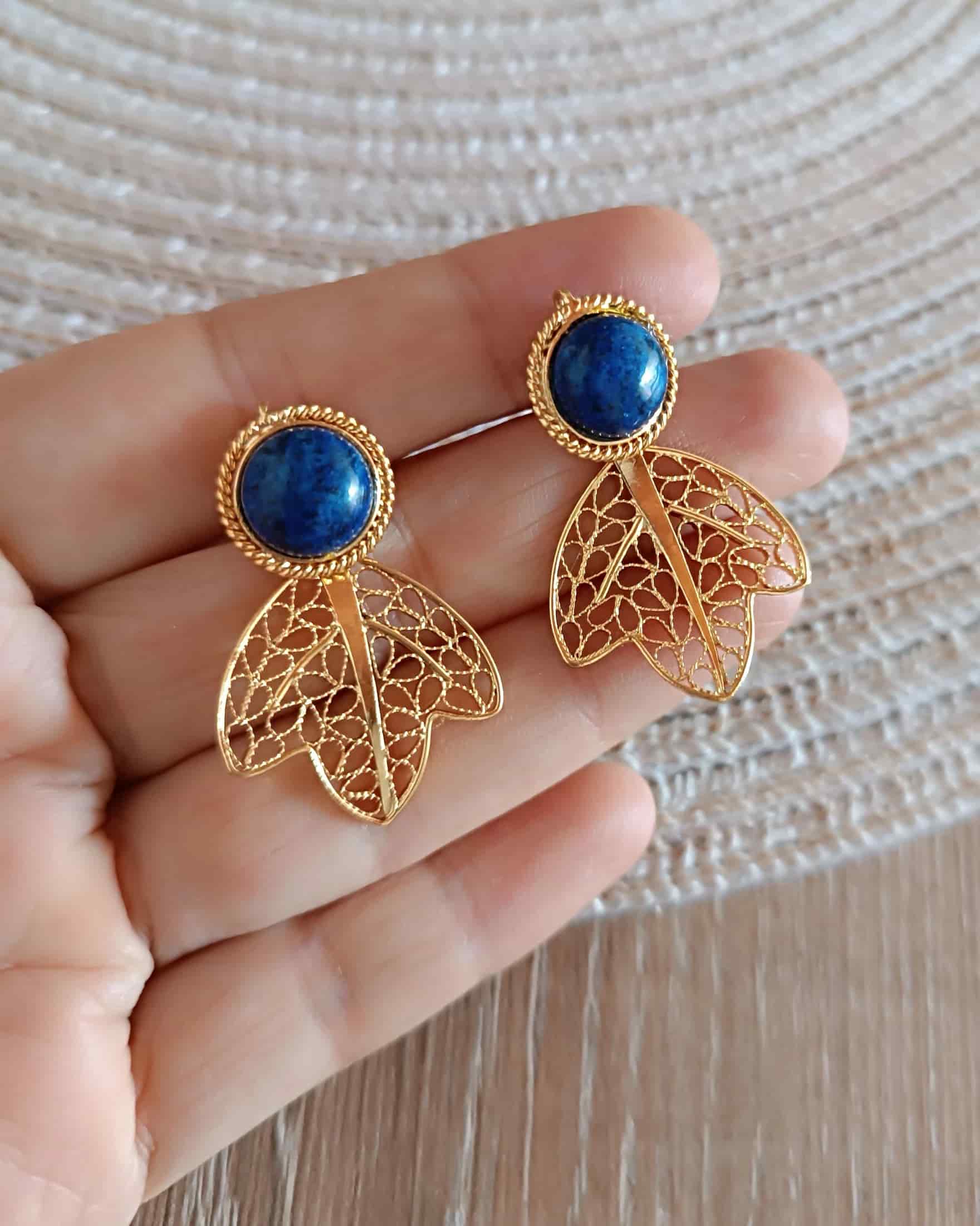 Aretes filigrana  multifuncionales Belisa - miniatura 3