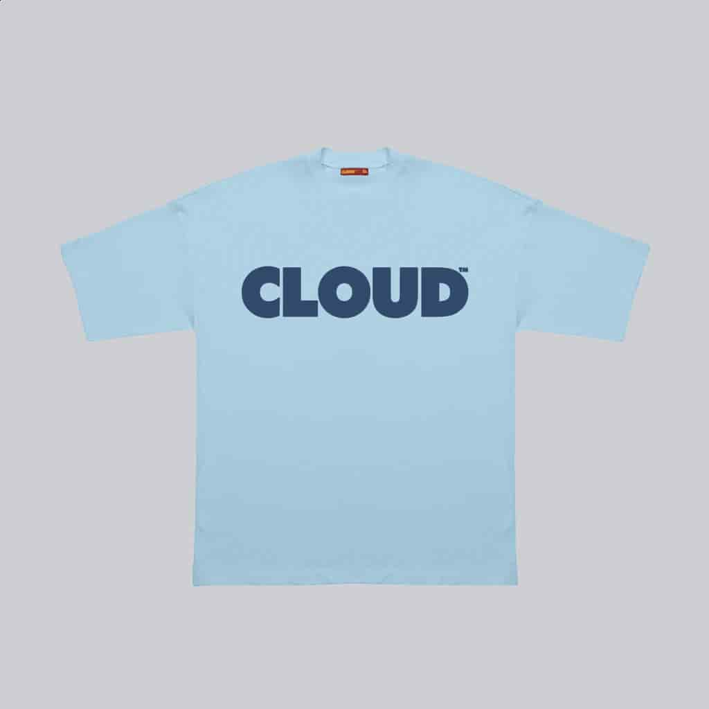 Camiseta BLOCK azul sobre azul  (Regular fit) - miniatura 1