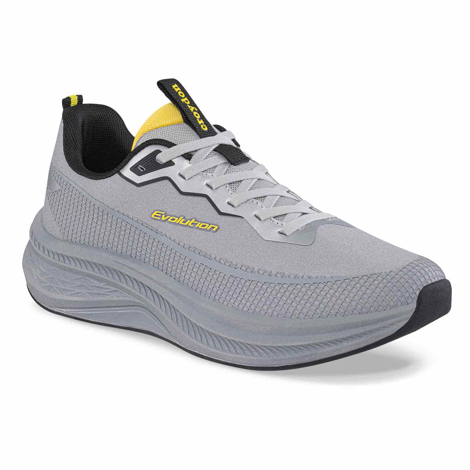 Tenis Running Qijoy Gris Croydon Para Hombre - miniatura 2