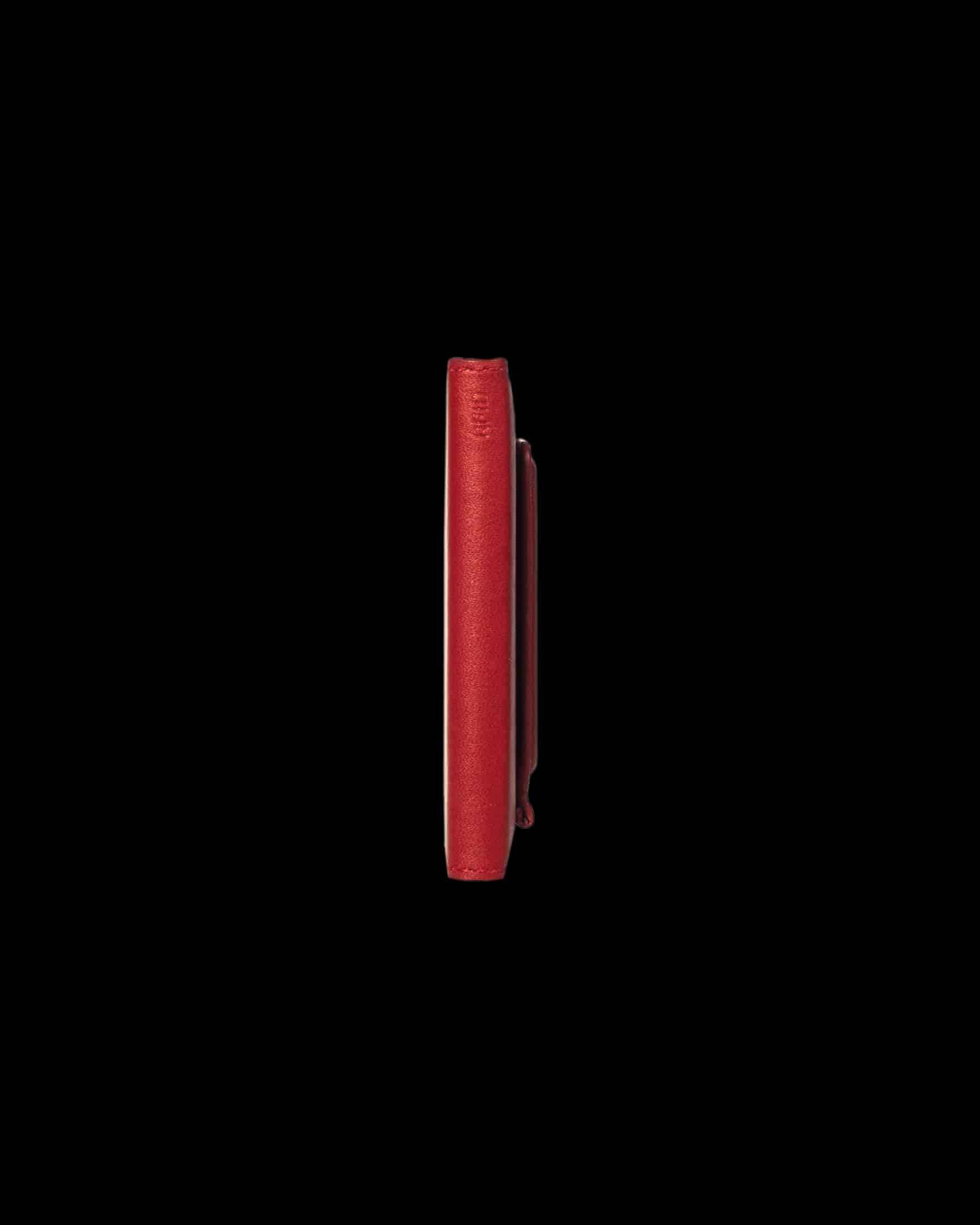 BILLETERA ONE CLICK ROJA - miniatura 5