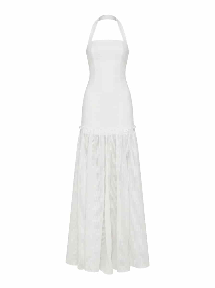 MARIA DRESS IVORY - miniatura 1
