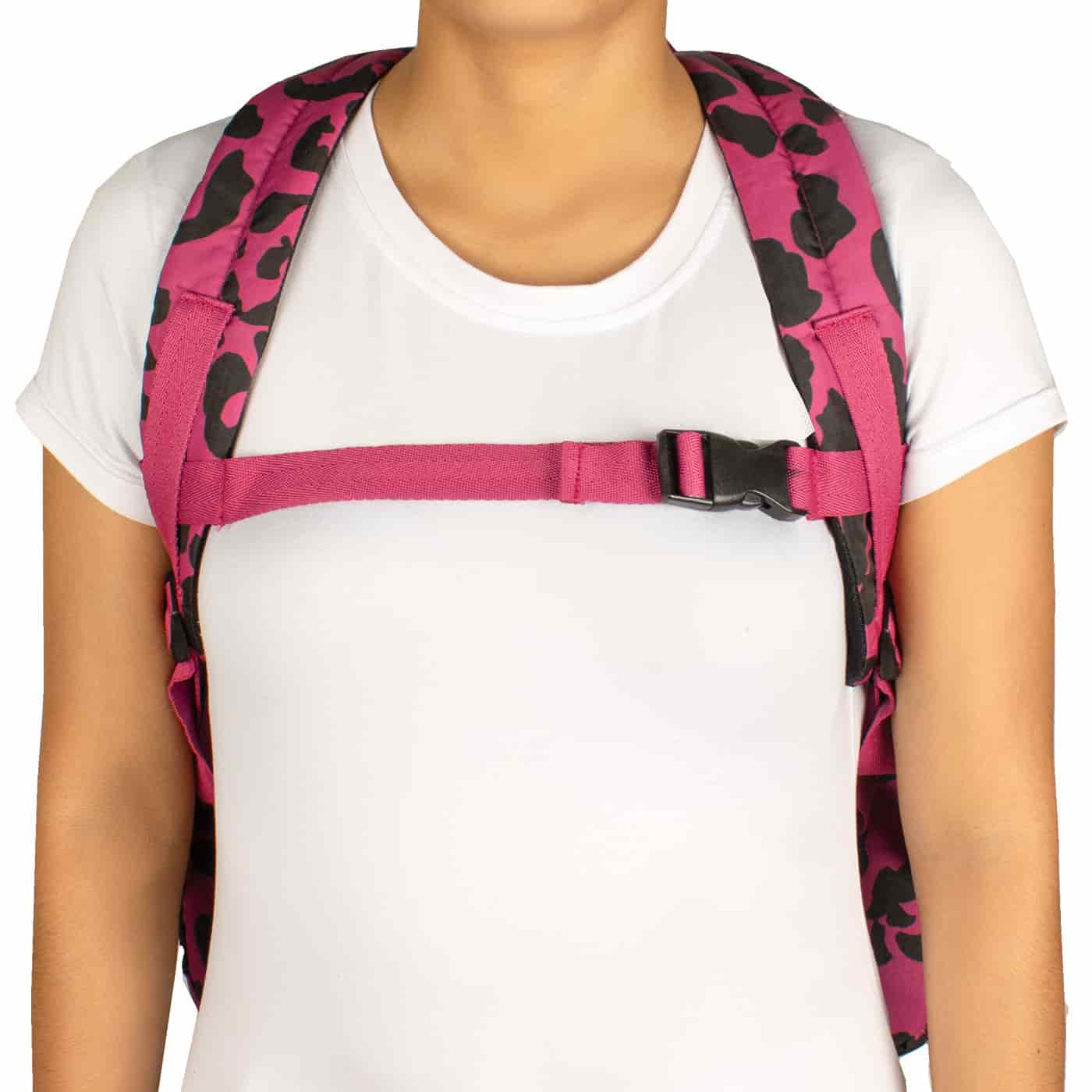 Morral Explorador Ultra Estampado Viva Magenta Citybags - miniatura 6
