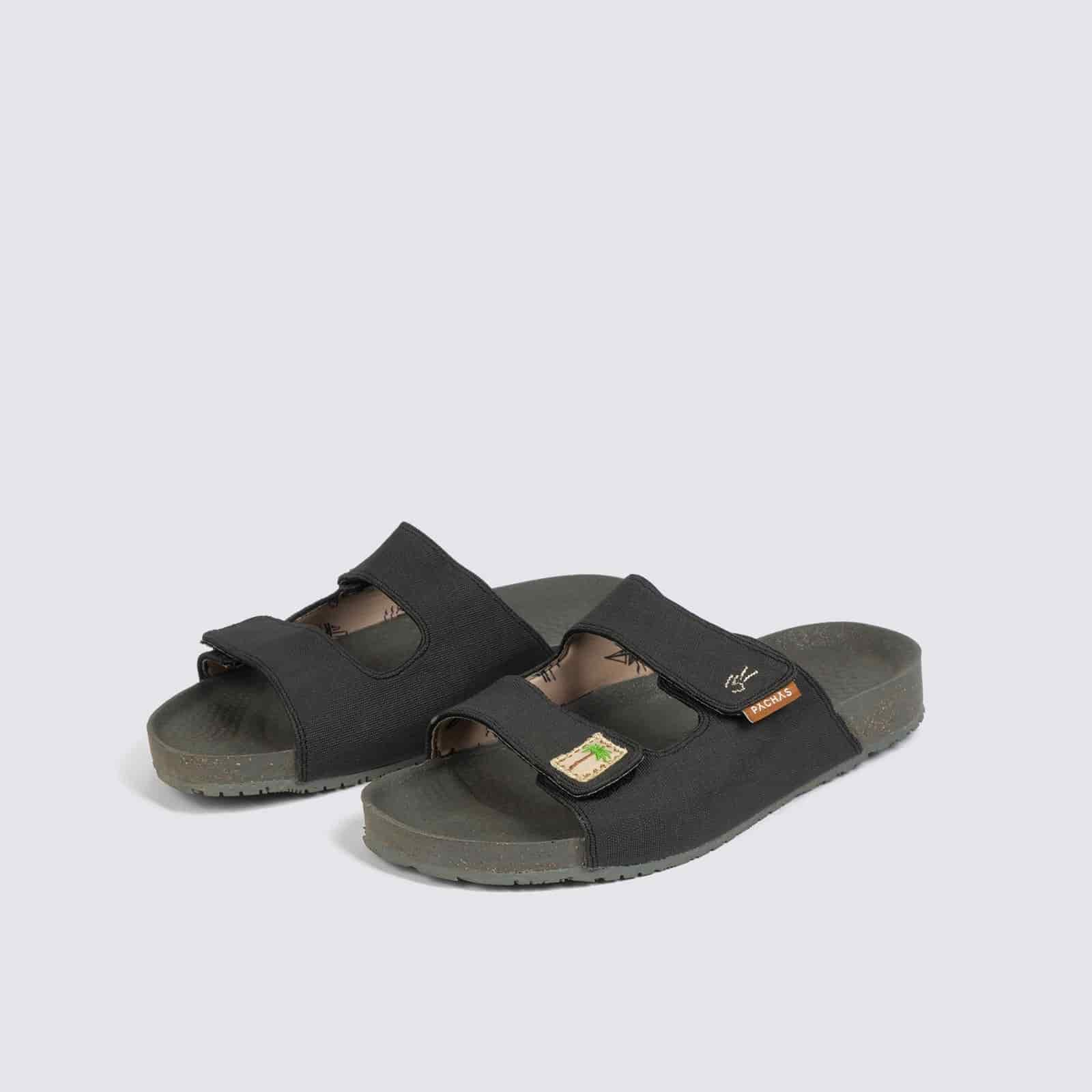 Sandalias dos correas "Bitacora" Azabache - miniatura 3