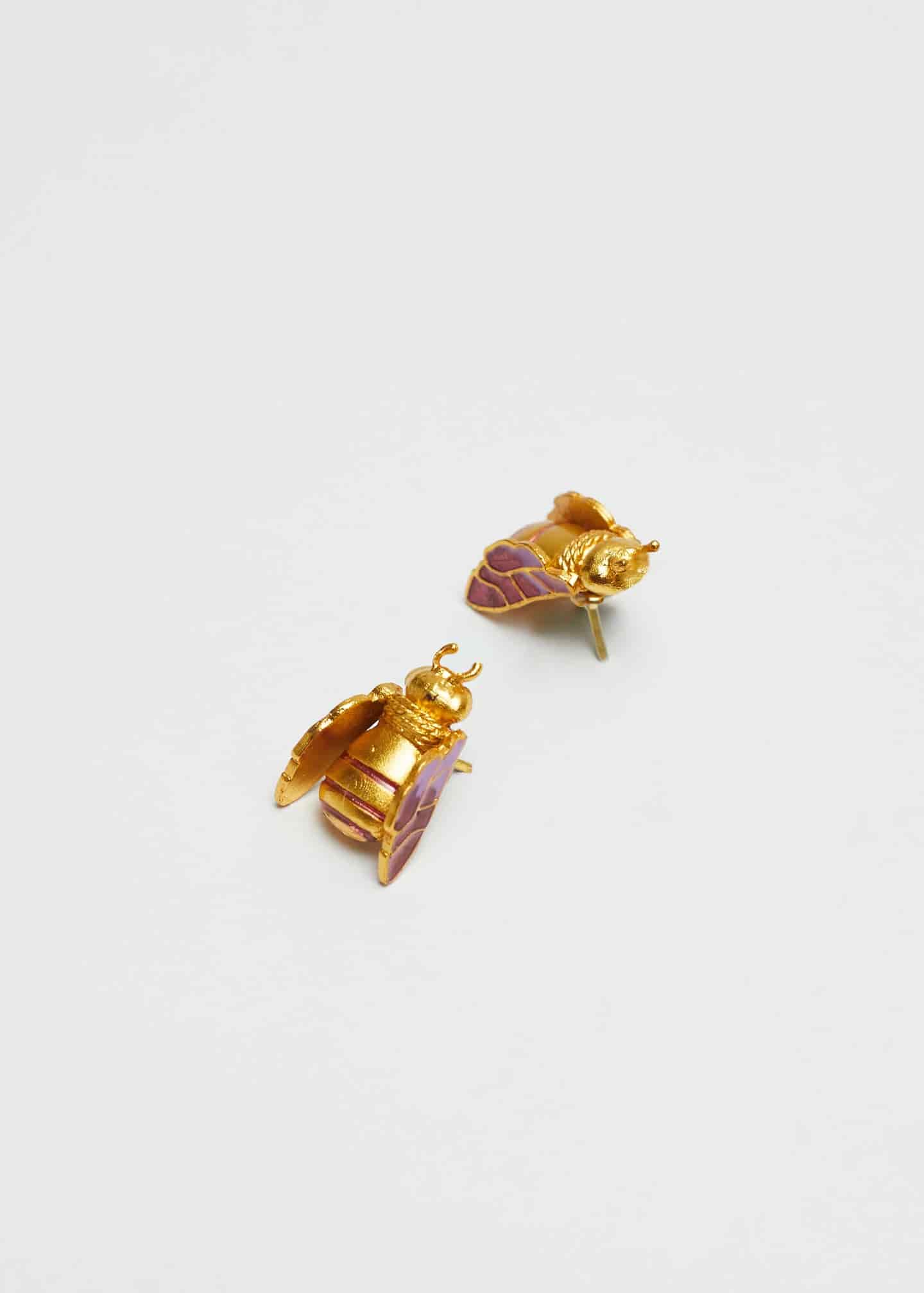 Aretes Drone Bee Ultravioleta - miniatura 2