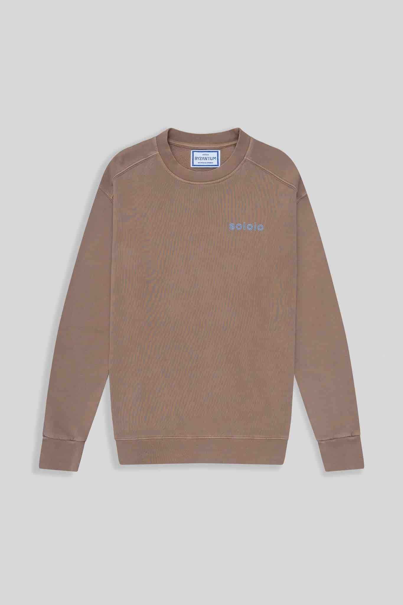 Men's petra sweatshirt brown - miniatura 3