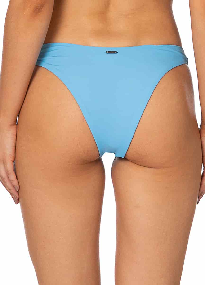 Maaji Eucalyptus Green Splendour Regular Rise Thin Side Bikini Bottom - miniatura 3