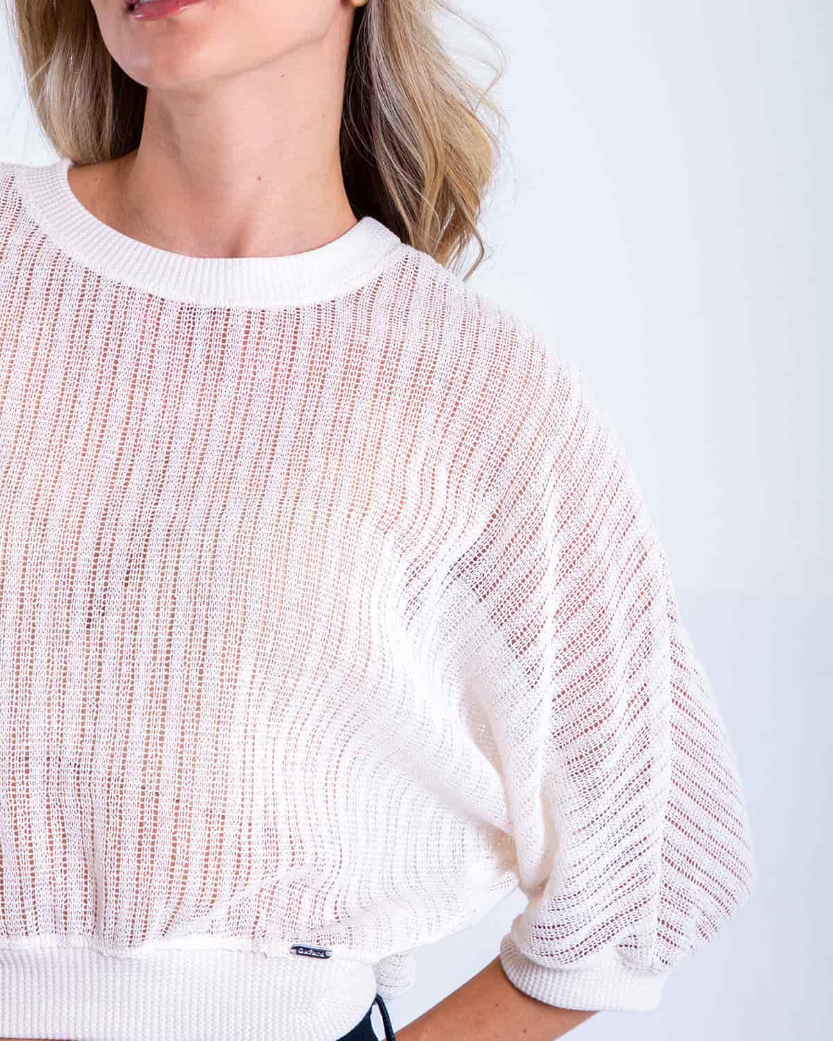 Blusa ivory para mujer - miniatura 4