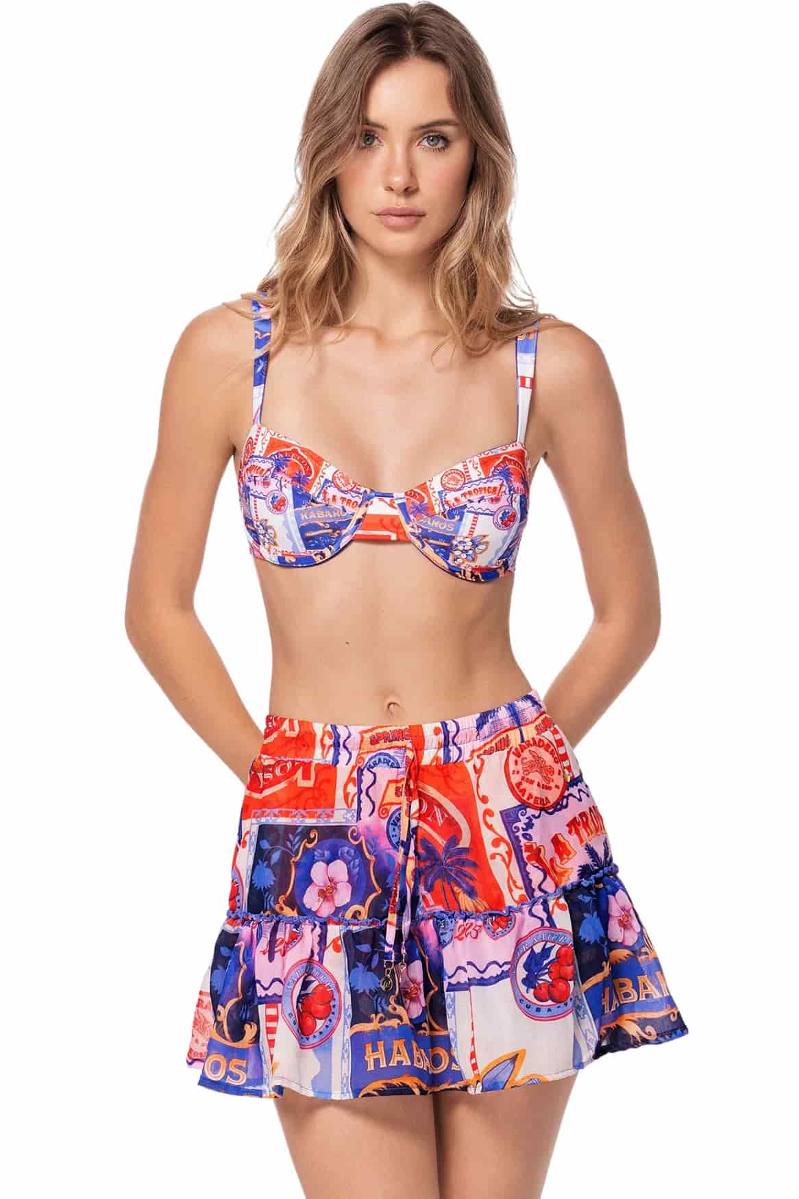FALDA DARIA HAVANA - miniatura 2