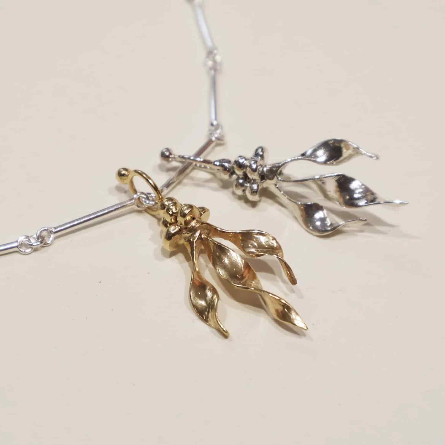Maiz Pendant Silver - miniatura 3