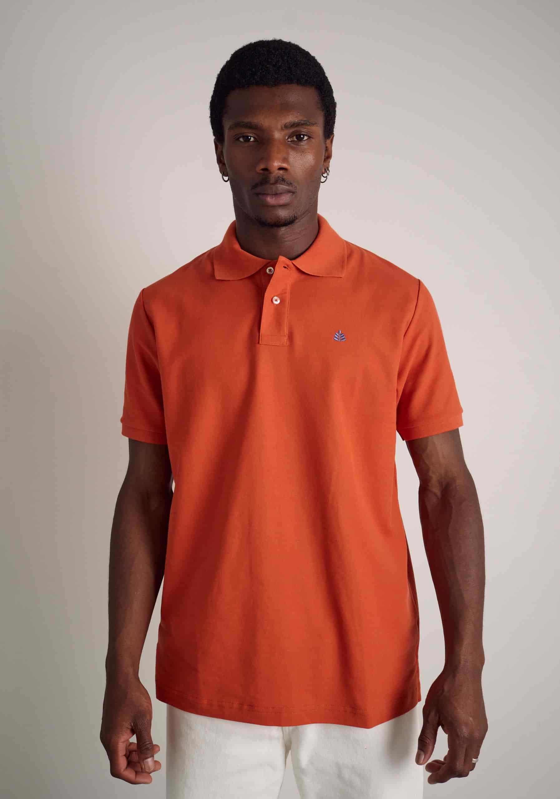 Camiseta Polo H L-Azm Terracota - miniatura 3