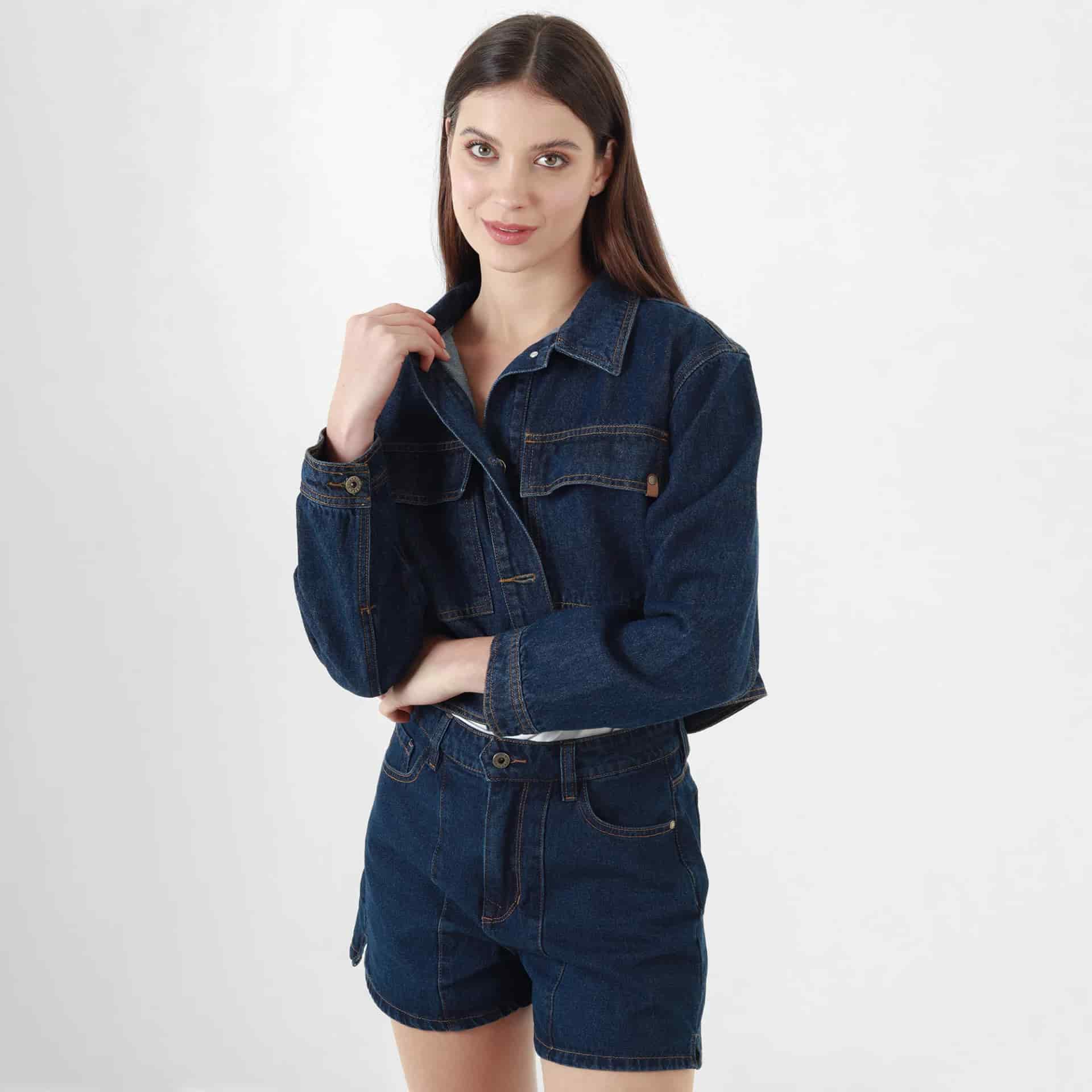 Chaqueta Denim Con Detalle - miniatura 1
