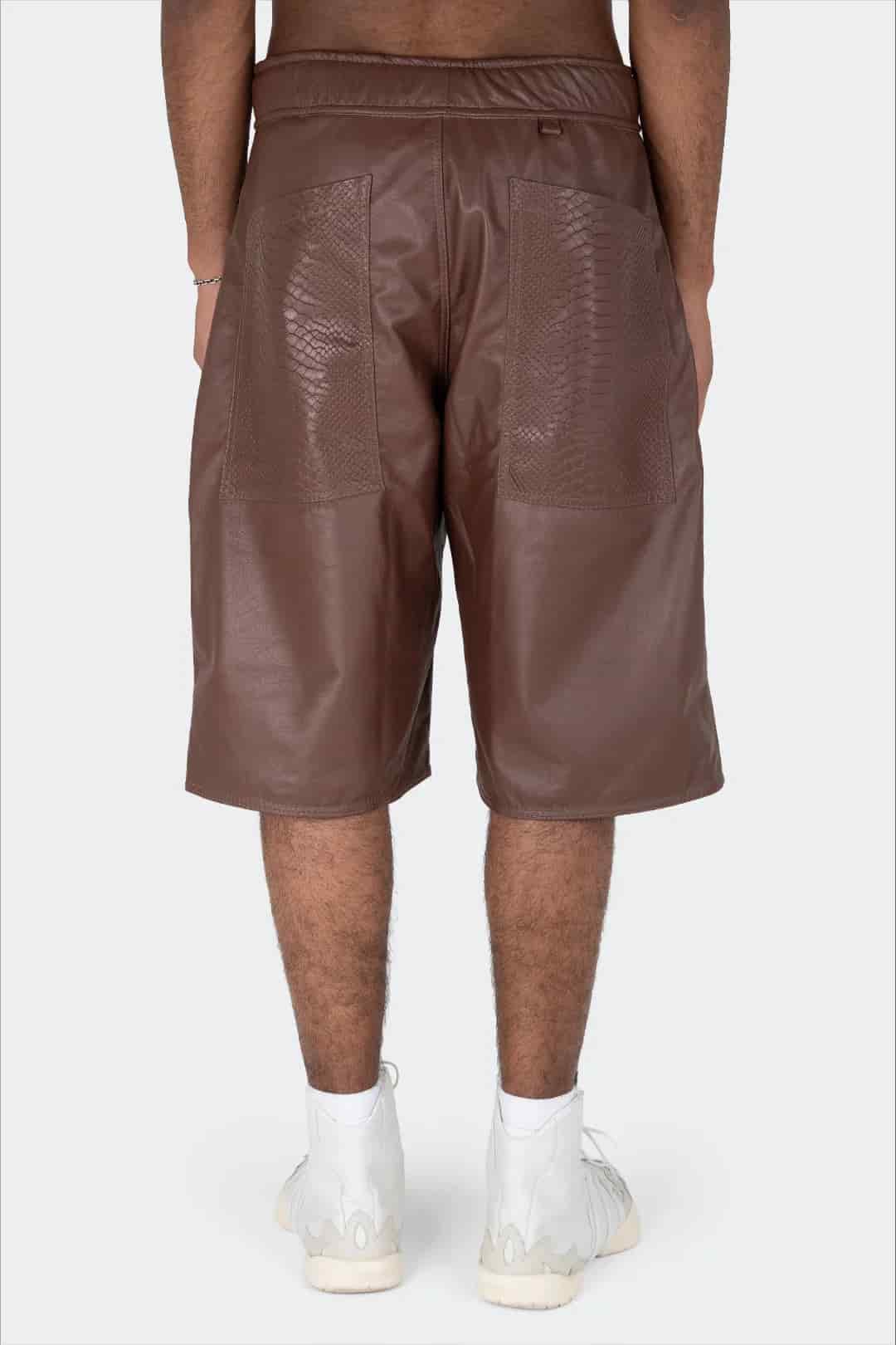 VENENO SHORT CUERO BROWN SHEATH - miniatura 4