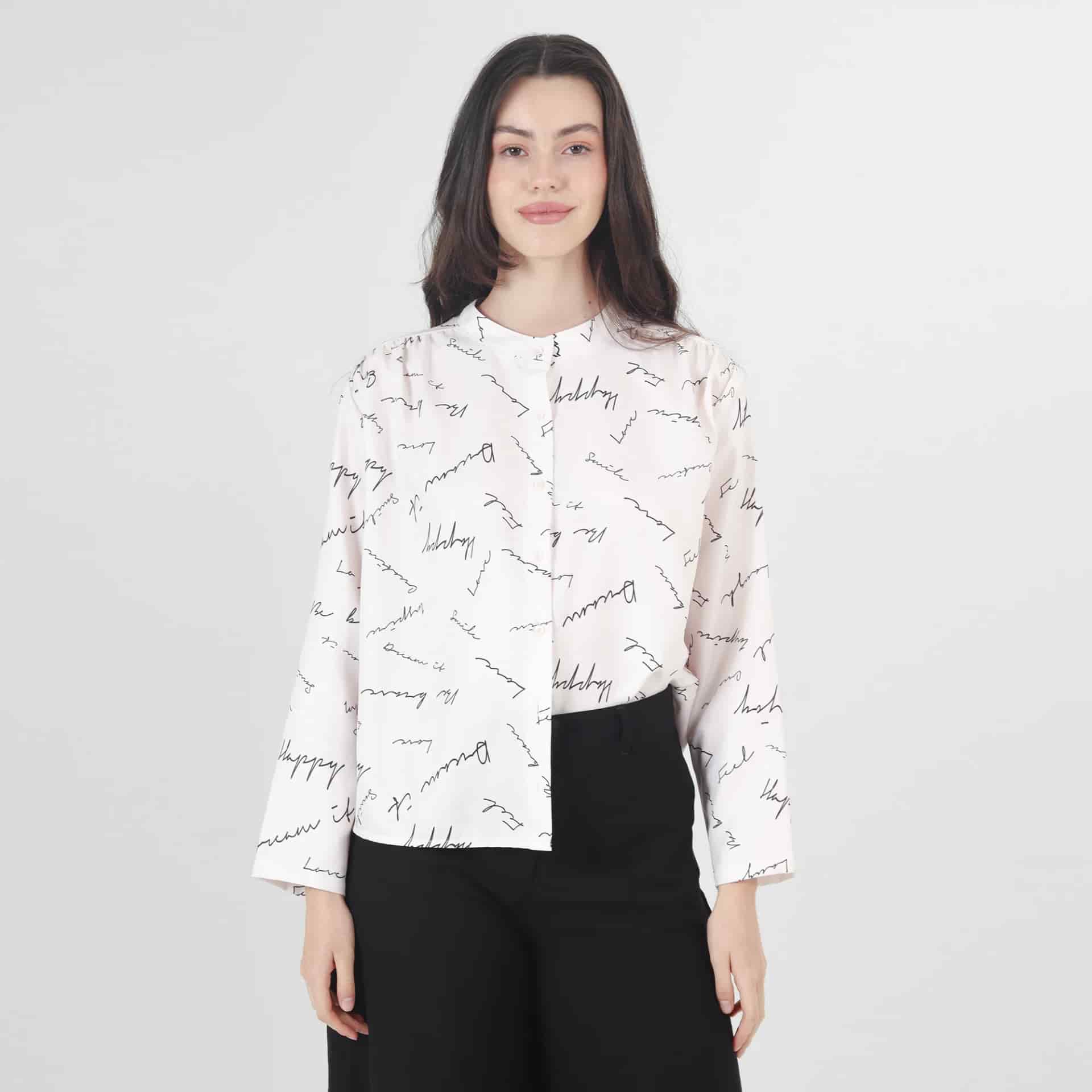 Blusa Cuello Neru Manga Larga - miniatura 2