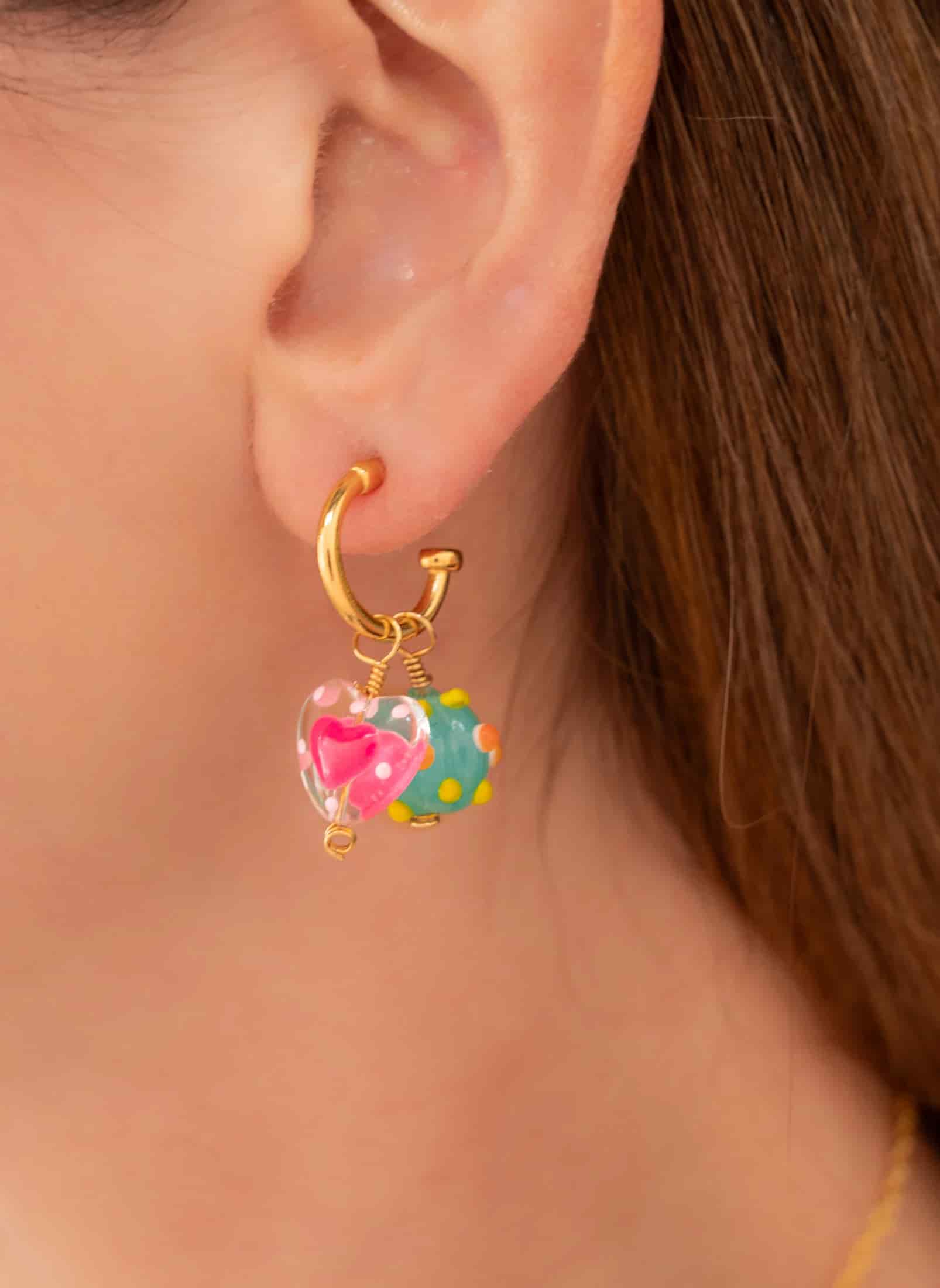 Aretes 3 en 1 Cristal - miniatura 1
