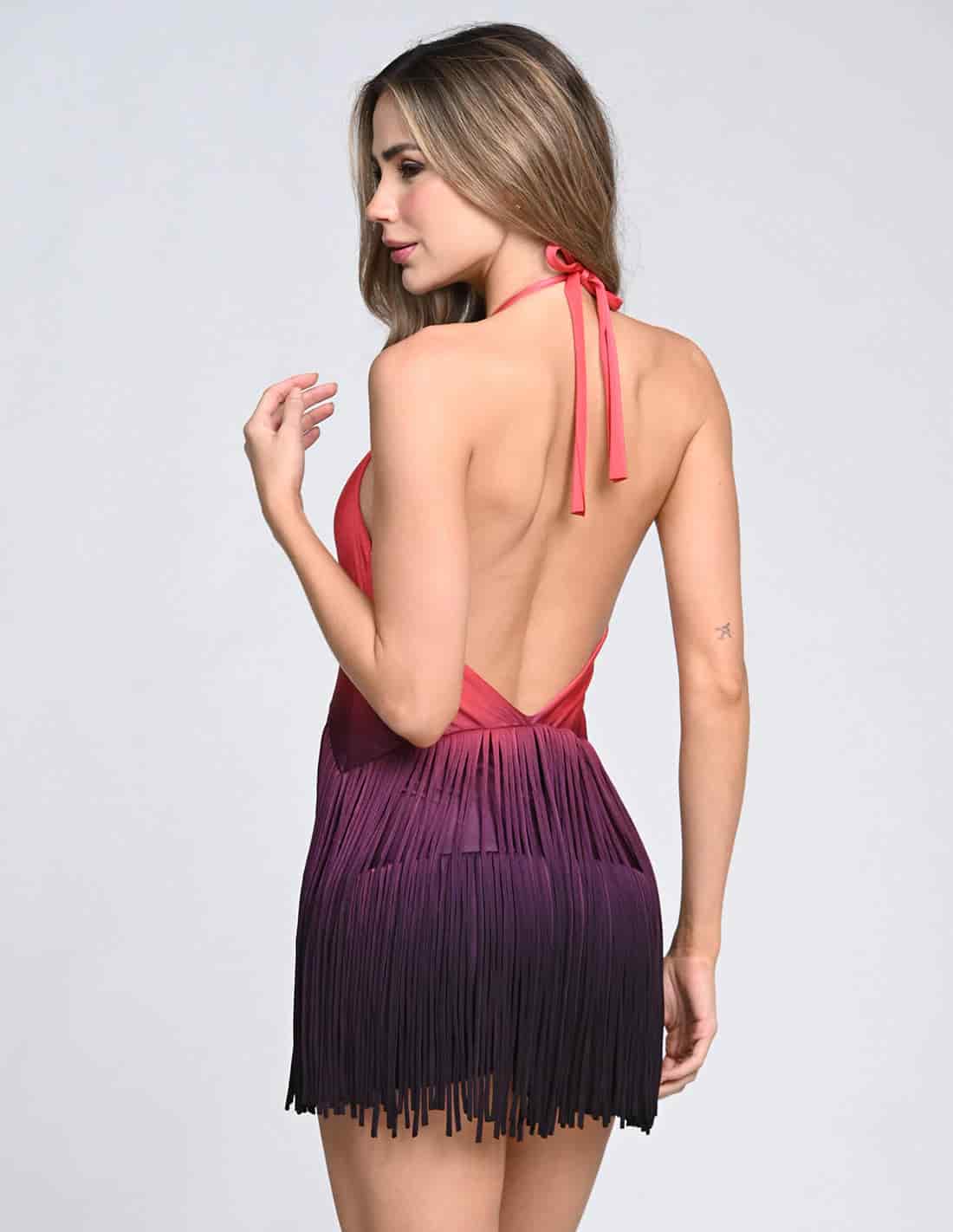 Romper Flowy Wild Wine + Deep Purple - miniatura 2