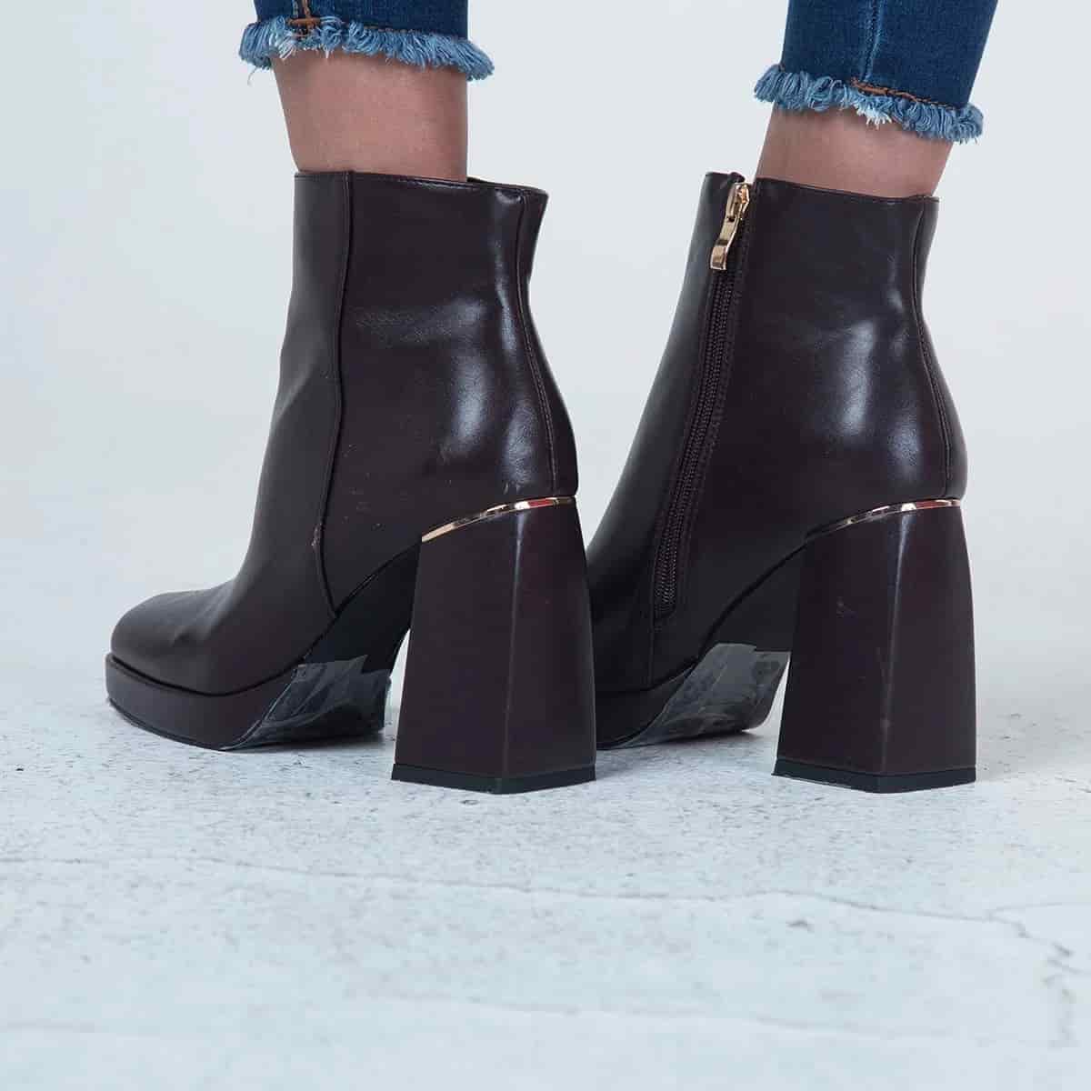 Botin Formal Tacon Cuadrado Florida - miniatura 3