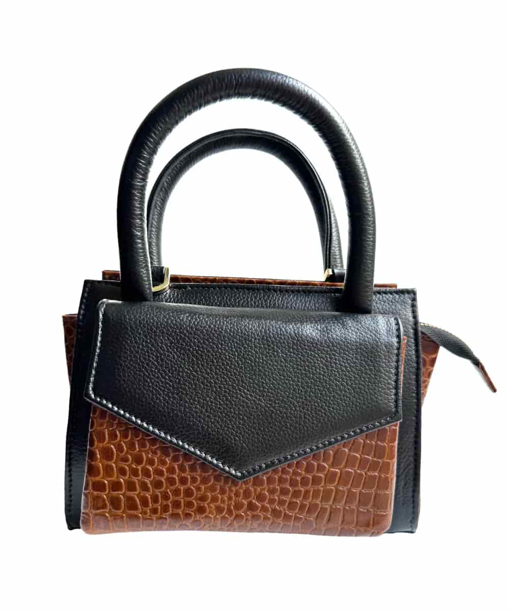 MiniBag Café Origen – Bolso en Cuero Texturizado - miniatura 1