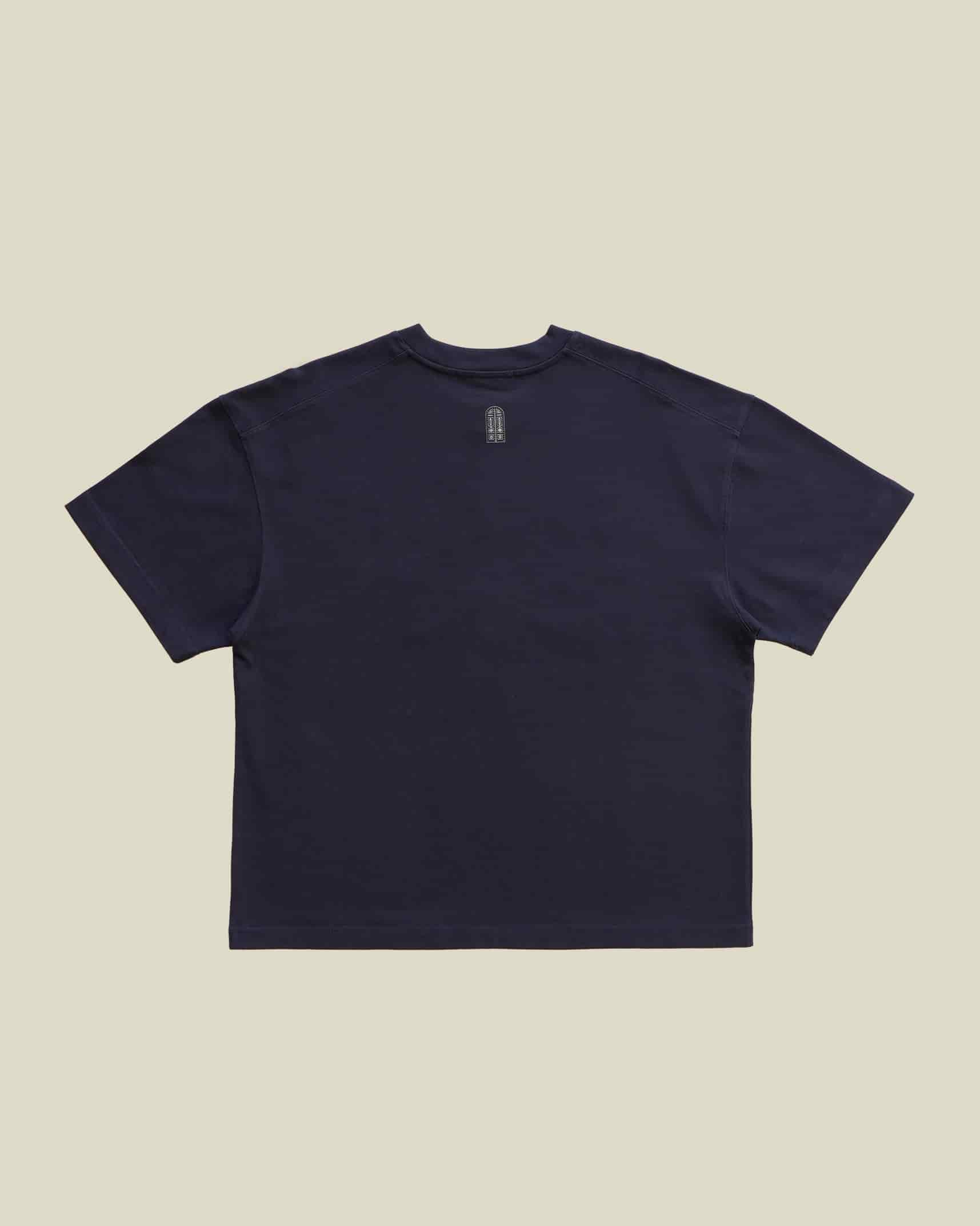 Camiseta floreciendo azul - miniatura 2