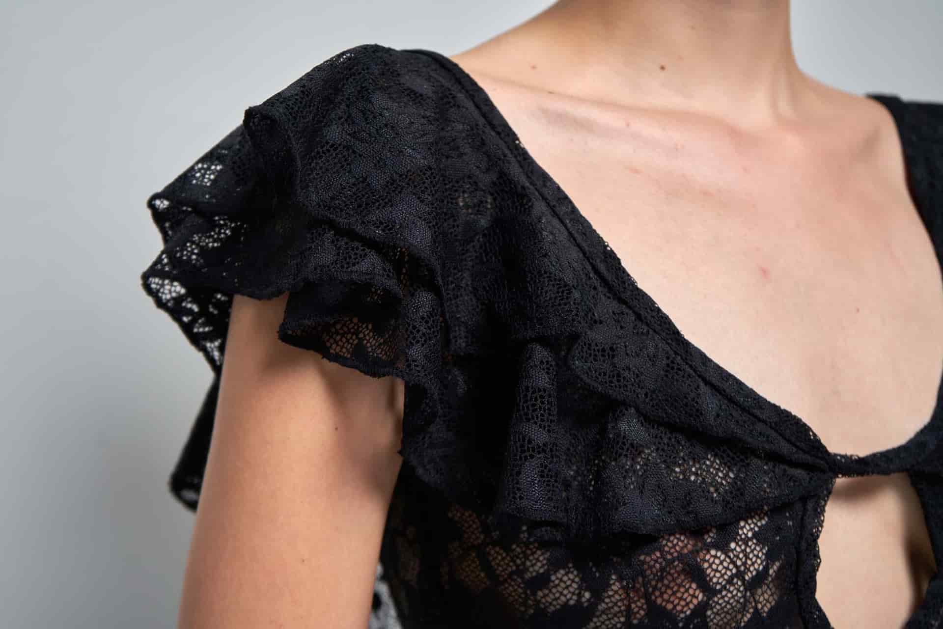 MIZU BLACK DRESS - miniatura 15
