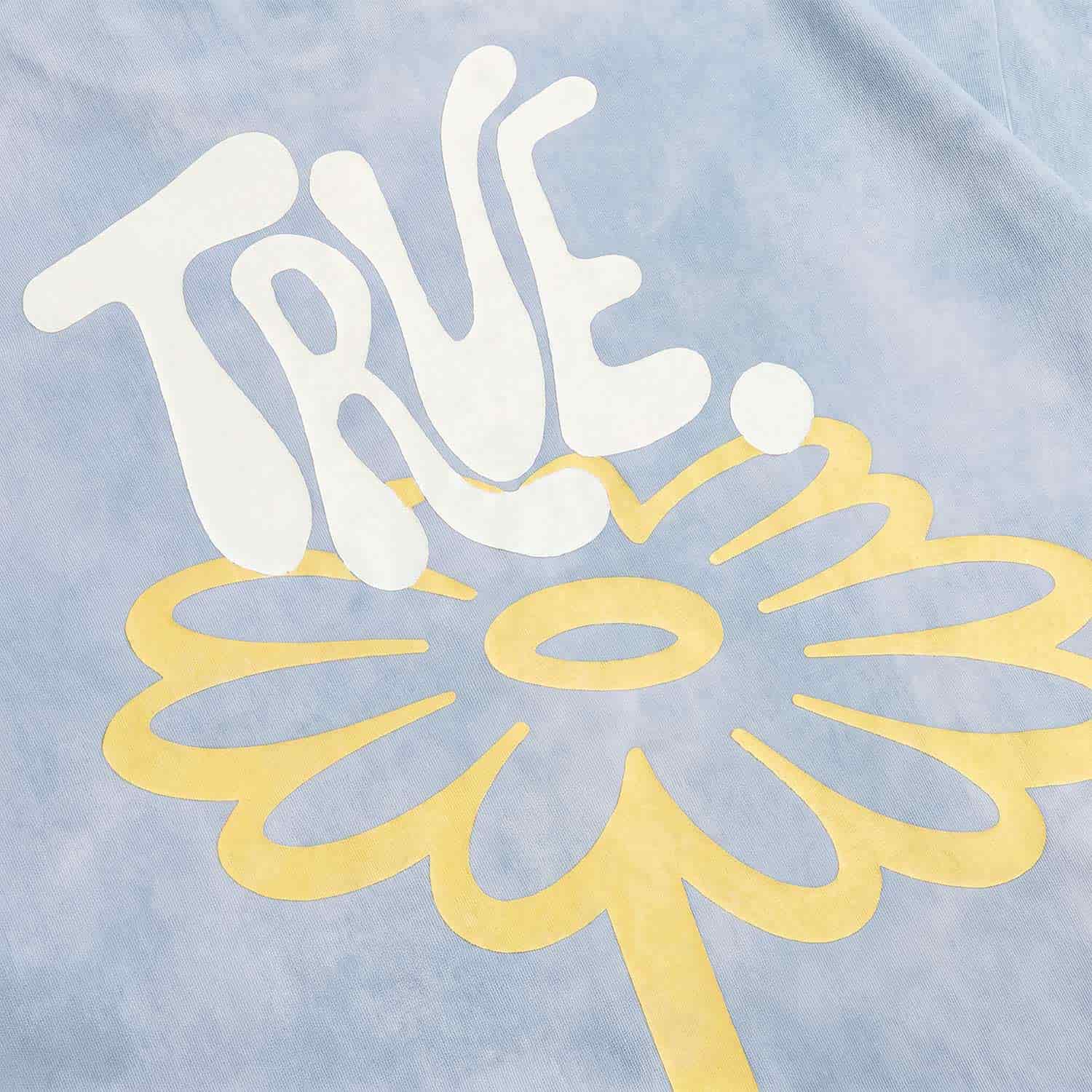 Bloom Boxy T-Shirt - Washed Blue - miniatura 8