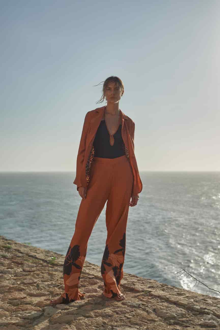 Pichinde Martellato Silk Pants / Terra Orchideas - miniatura 2